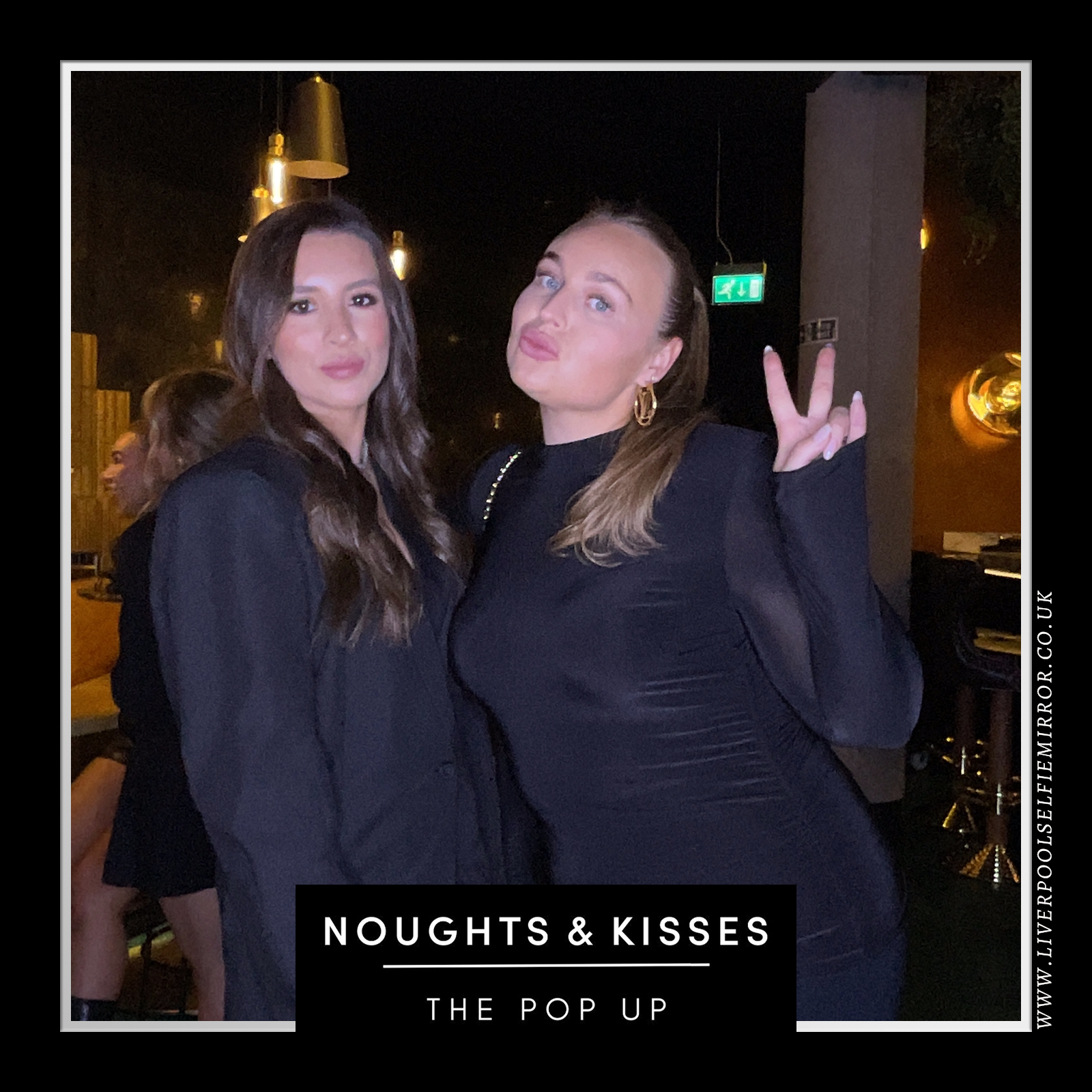 Noughts & Kisses (The Pop Up) | View more photos from the event at gallery.liverpoolselfiemirror.co.uk/u/LiverpoolSelfieMirror/Noughts-Kisses-The-Pop-Up