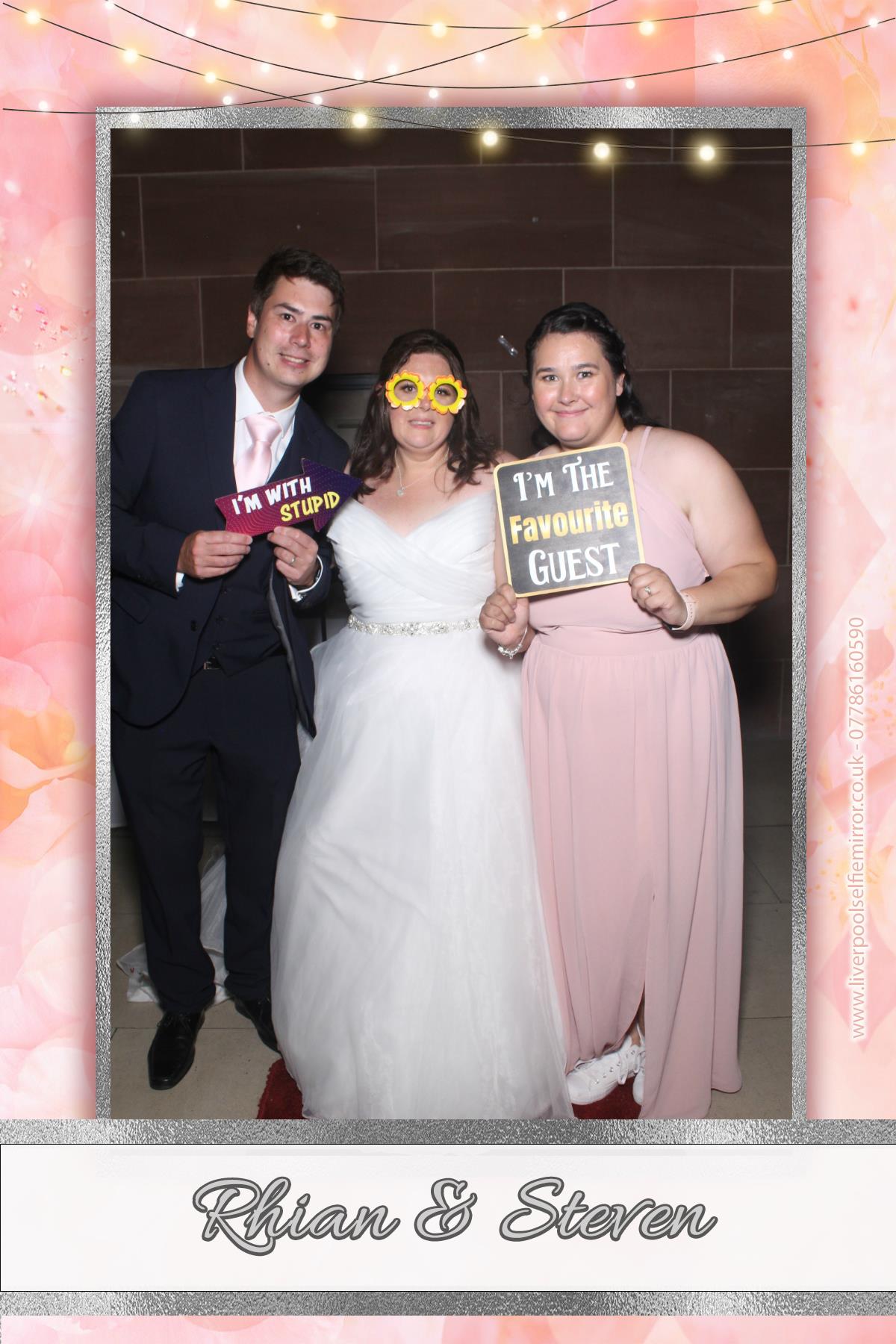 Rhian & Steven's Wedding | View more photos from the event at gallery.liverpoolselfiemirror.co.uk/u/LiverpoolSelfieMirror/Rhian-Stevens-Wedding