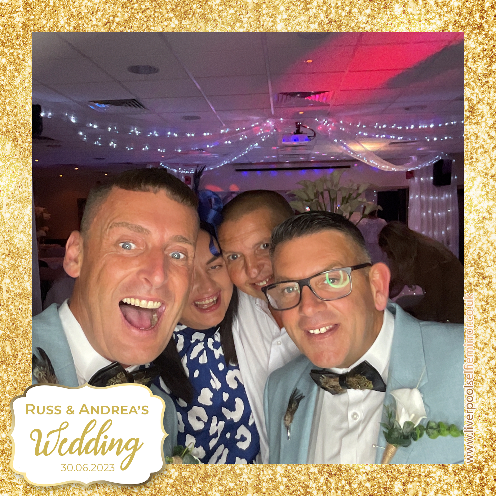 Russ & Andrea's Wedding | View more photos from the event at gallery.liverpoolselfiemirror.co.uk/u/LiverpoolSelfieMirror/Russ-Andreas-Wedding