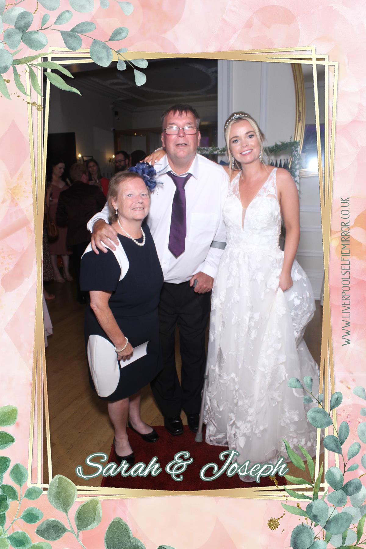 Sarah & Joseph's Wedding | View more photos from the event at gallery.liverpoolselfiemirror.co.uk/u/LiverpoolSelfieMirror/Sarah-Josephs-Wedding