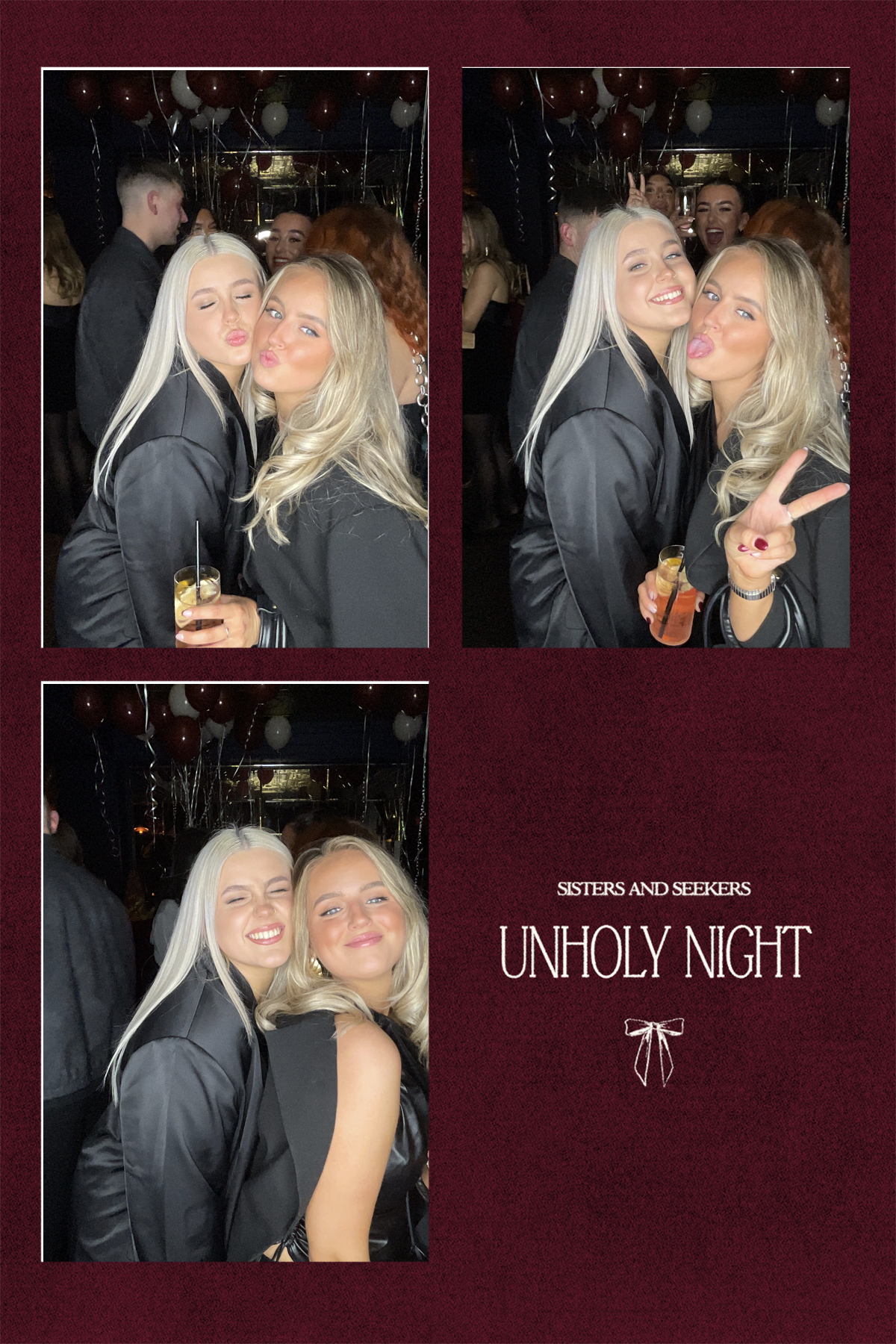 Unholy Night Presents Sisters & Seekers | View more photos from the event at gallery.liverpoolselfiemirror.co.uk/u/LiverpoolSelfieMirror/Unholy-Night-Presents-Sisters-Seekers