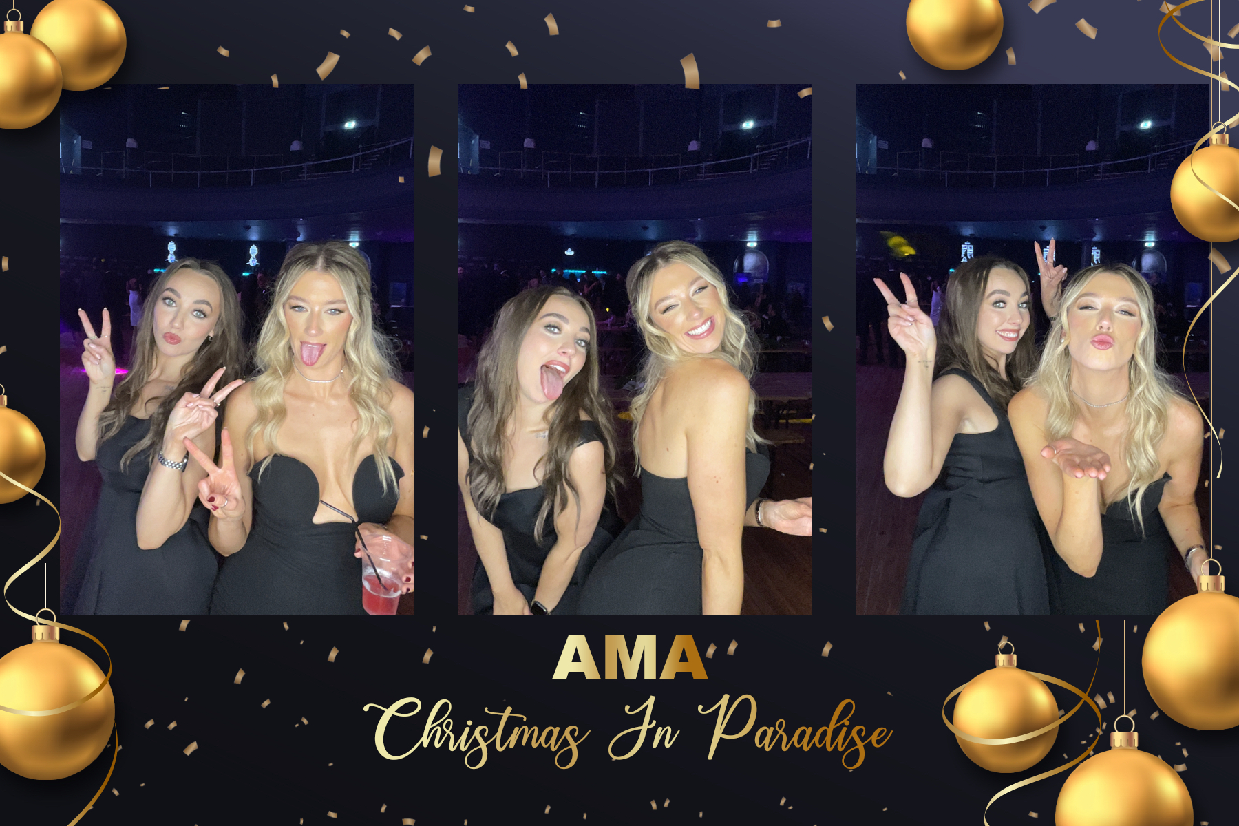 AMA Group - Christmas in Paradise | View more photos from the event at gallery.liverpoolselfiemirror.co.uk/u/LiverpoolSelfieMirror/AMA-Group-Christmas-in-Paradise