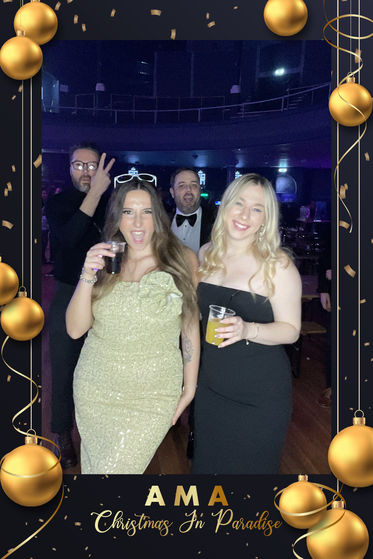 AMA Group - Christmas in Paradise | View more photos from the event at gallery.liverpoolselfiemirror.co.uk/u/LiverpoolSelfieMirror/AMA-Group-Christmas-in-Paradise