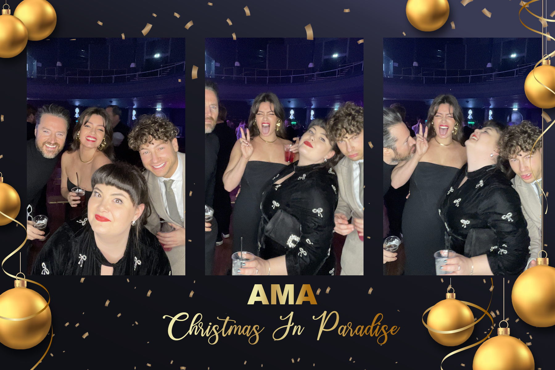 AMA Group - Christmas in Paradise | View more photos from the event at gallery.liverpoolselfiemirror.co.uk/u/LiverpoolSelfieMirror/AMA-Group-Christmas-in-Paradise