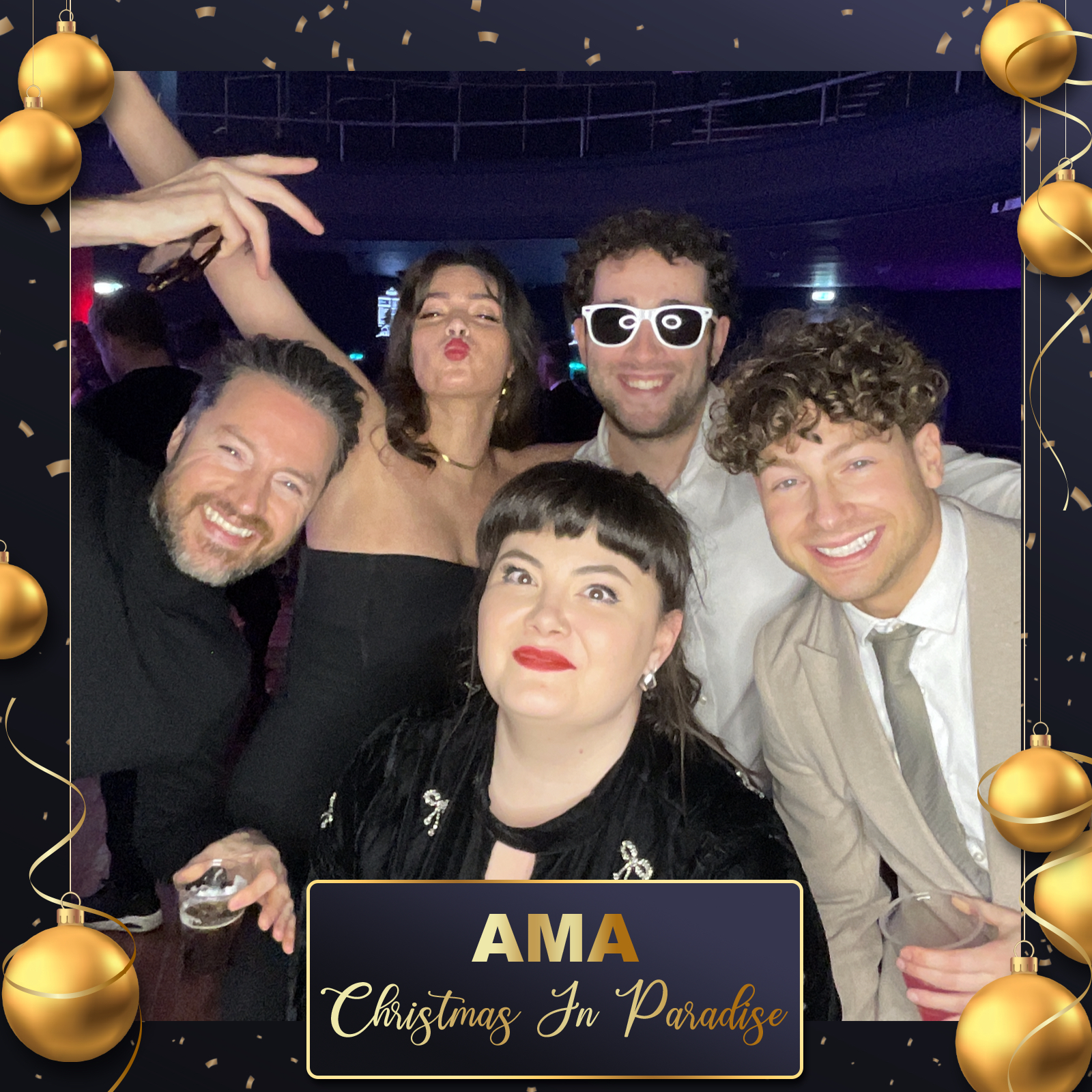 AMA Group - Christmas in Paradise | View more photos from the event at gallery.liverpoolselfiemirror.co.uk/u/LiverpoolSelfieMirror/AMA-Group-Christmas-in-Paradise