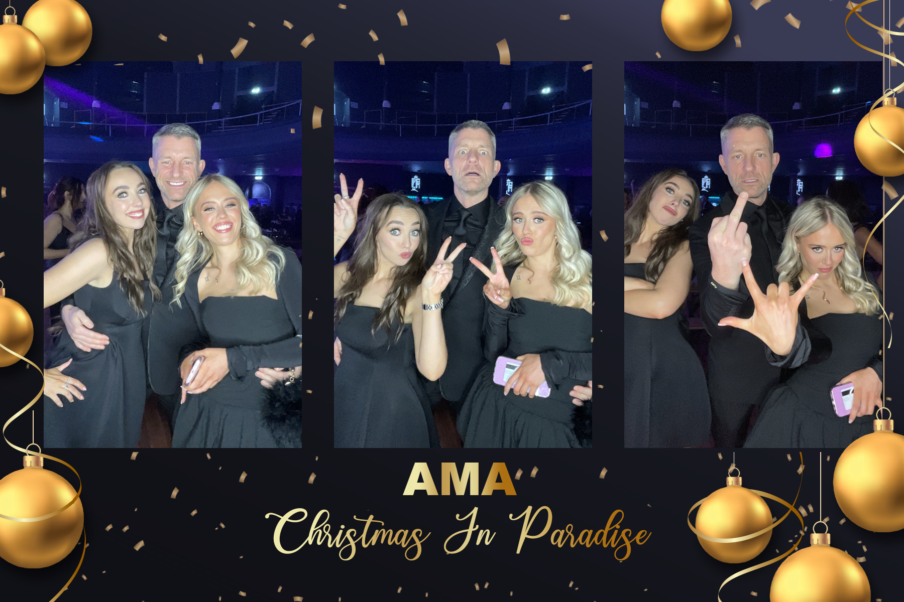 AMA Group - Christmas in Paradise | View more photos from the event at gallery.liverpoolselfiemirror.co.uk/u/LiverpoolSelfieMirror/AMA-Group-Christmas-in-Paradise