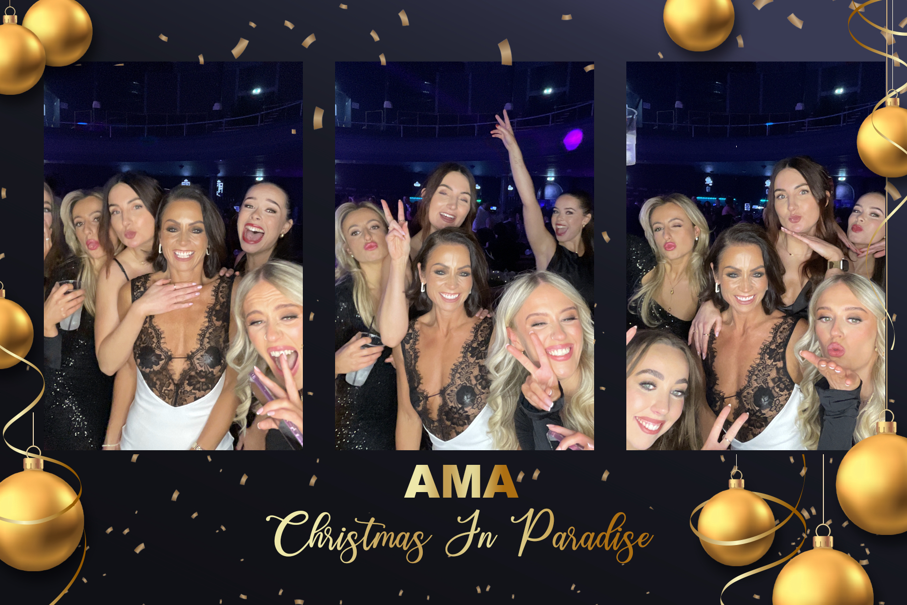 AMA Group - Christmas in Paradise | View more photos from the event at gallery.liverpoolselfiemirror.co.uk/u/LiverpoolSelfieMirror/AMA-Group-Christmas-in-Paradise
