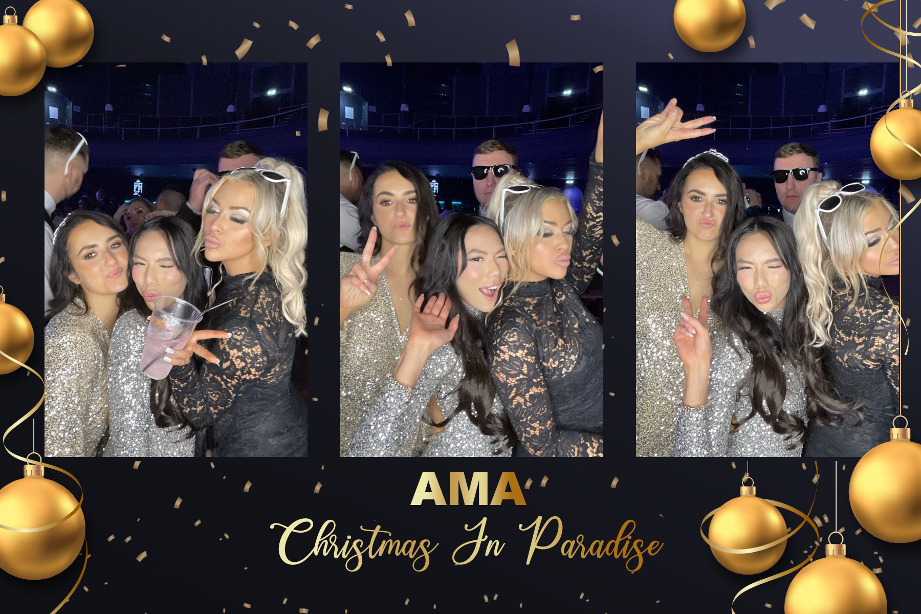 AMA Group - Christmas in Paradise | View more photos from the event at gallery.liverpoolselfiemirror.co.uk/u/LiverpoolSelfieMirror/AMA-Group-Christmas-in-Paradise