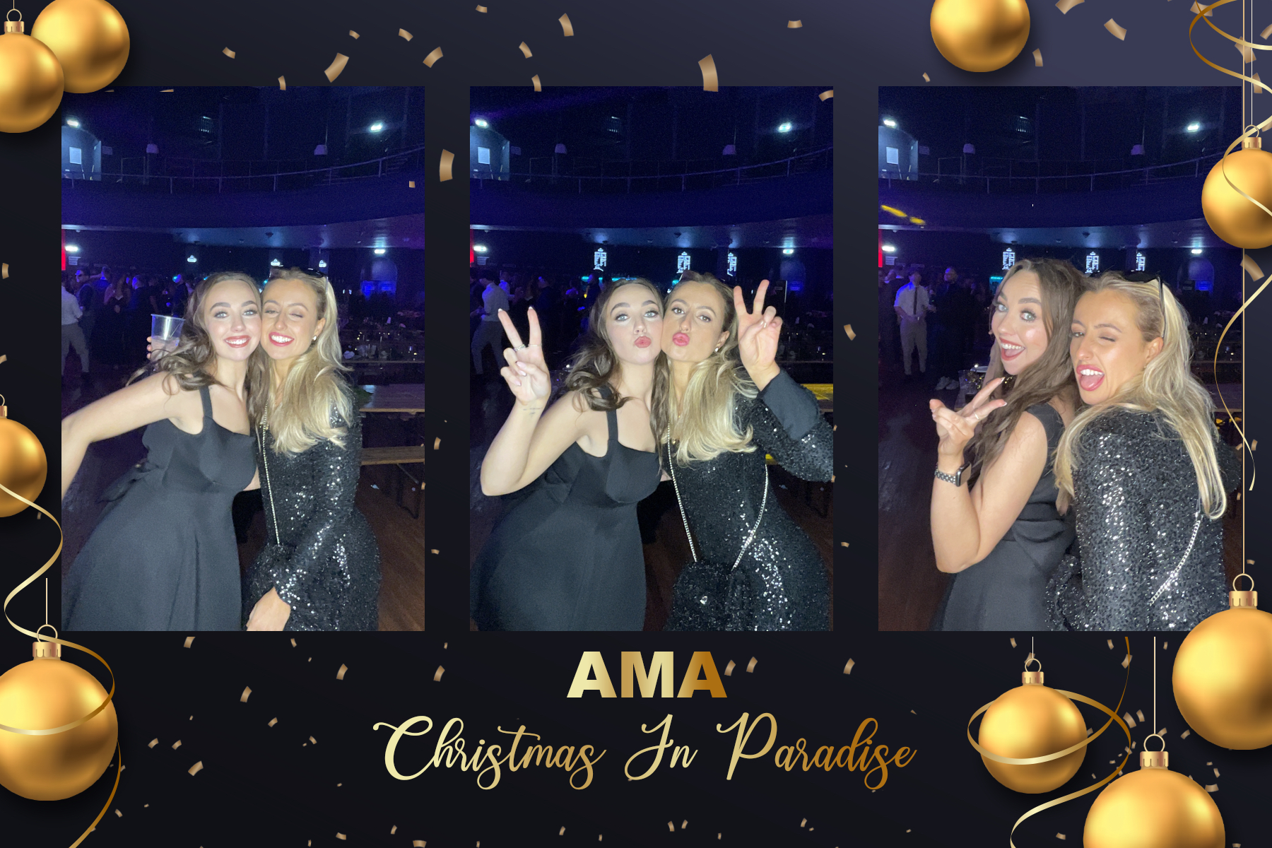 AMA Group - Christmas in Paradise | View more photos from the event at gallery.liverpoolselfiemirror.co.uk/u/LiverpoolSelfieMirror/AMA-Group-Christmas-in-Paradise