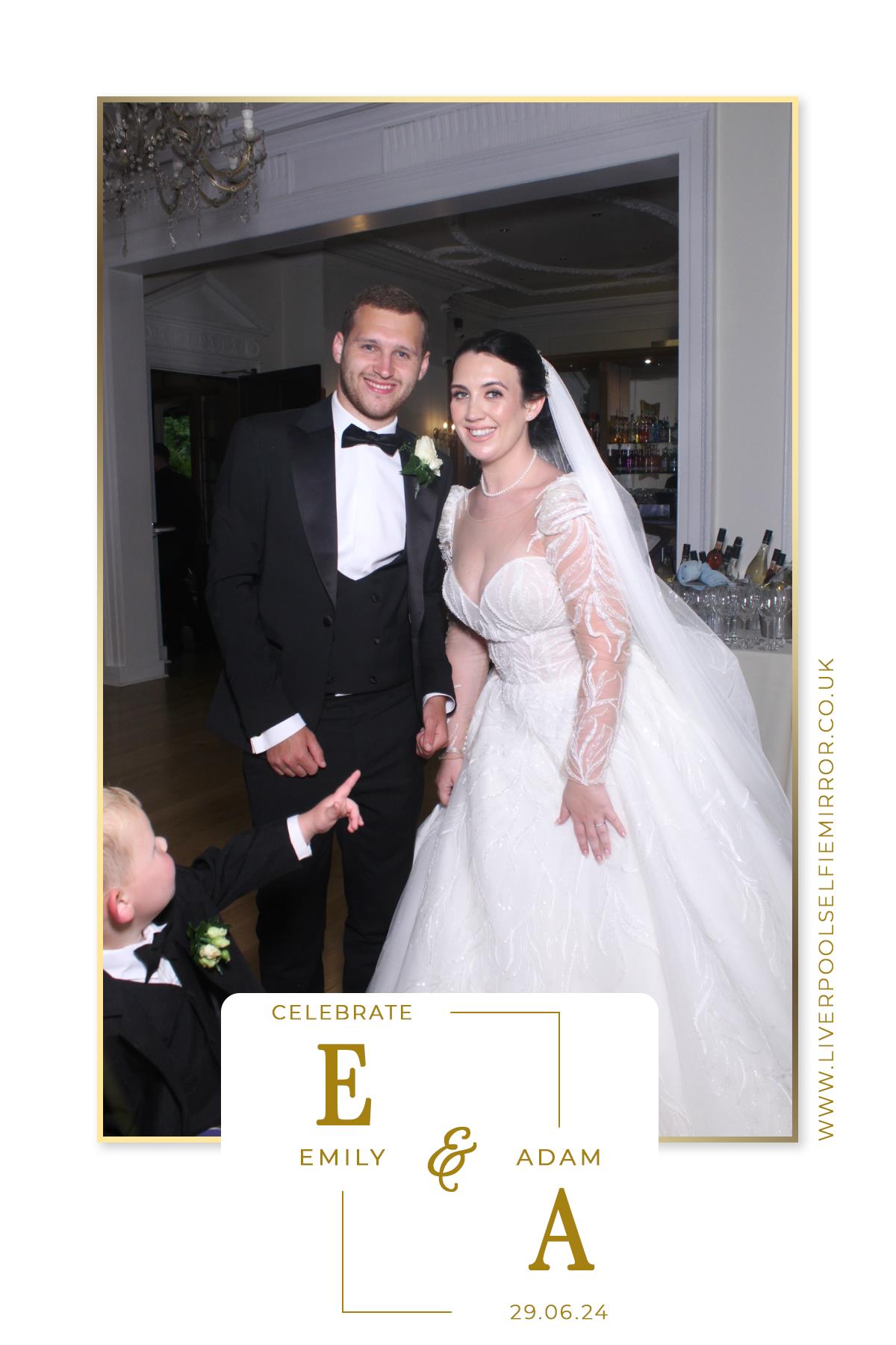 Adam & Emily's Wedding | View more photos from the event at gallery.liverpoolselfiemirror.co.uk/u/LiverpoolSelfieMirror/Adam-Emilys-Wedding