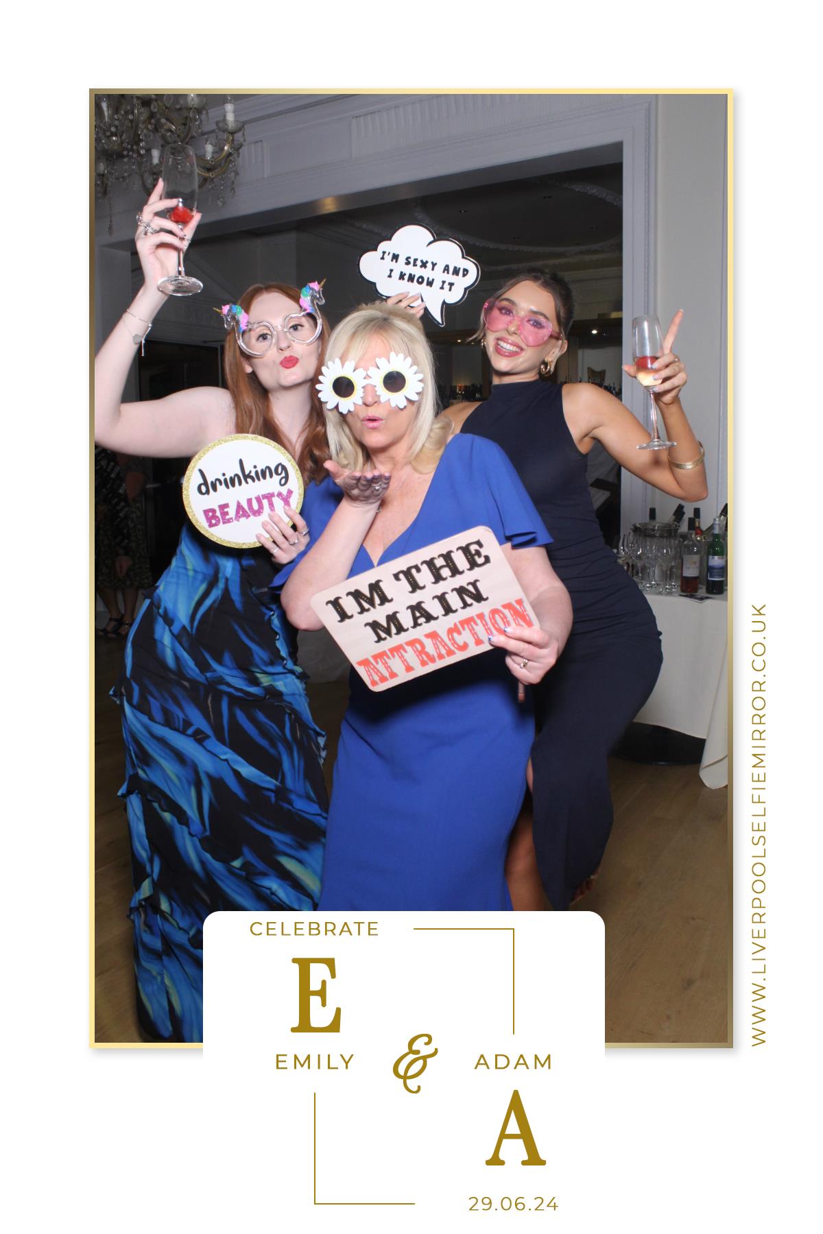 Adam & Emily's Wedding | View more photos from the event at gallery.liverpoolselfiemirror.co.uk/u/LiverpoolSelfieMirror/Adam-Emilys-Wedding
