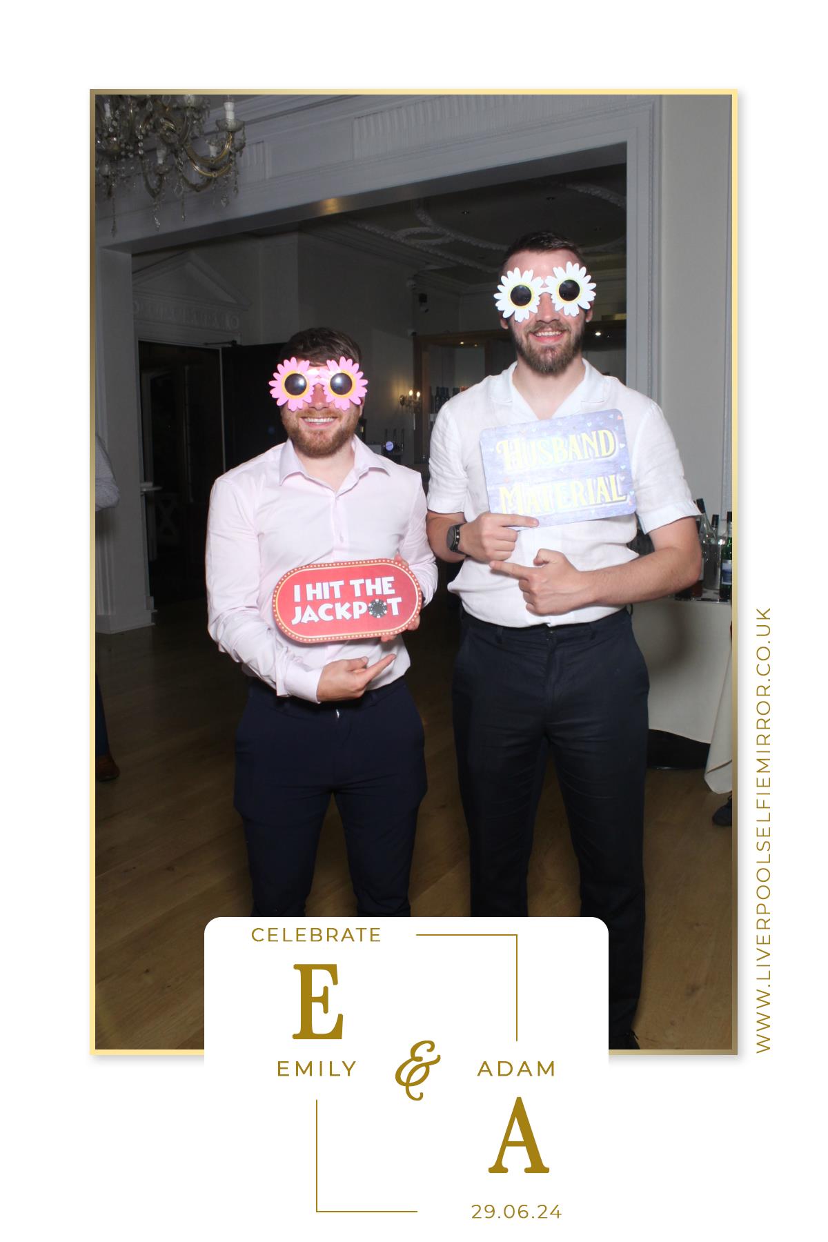 Adam & Emily's Wedding | View more photos from the event at gallery.liverpoolselfiemirror.co.uk/u/LiverpoolSelfieMirror/Adam-Emilys-Wedding