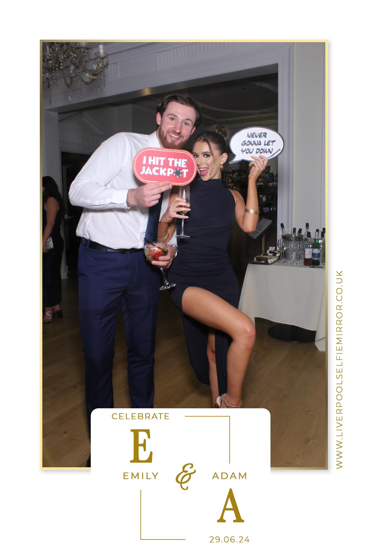 Adam & Emily's Wedding | View more photos from the event at gallery.liverpoolselfiemirror.co.uk/u/LiverpoolSelfieMirror/Adam-Emilys-Wedding