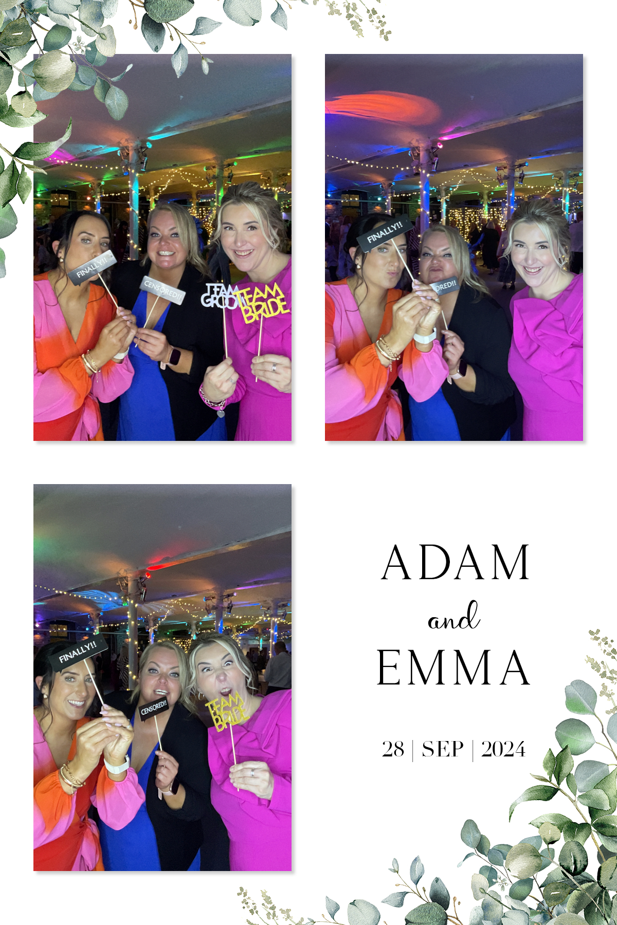 Adam & Emma's Wedding | View more photos from the event at gallery.liverpoolselfiemirror.co.uk/u/LiverpoolSelfieMirror/Adam-Emmas-Wedding
