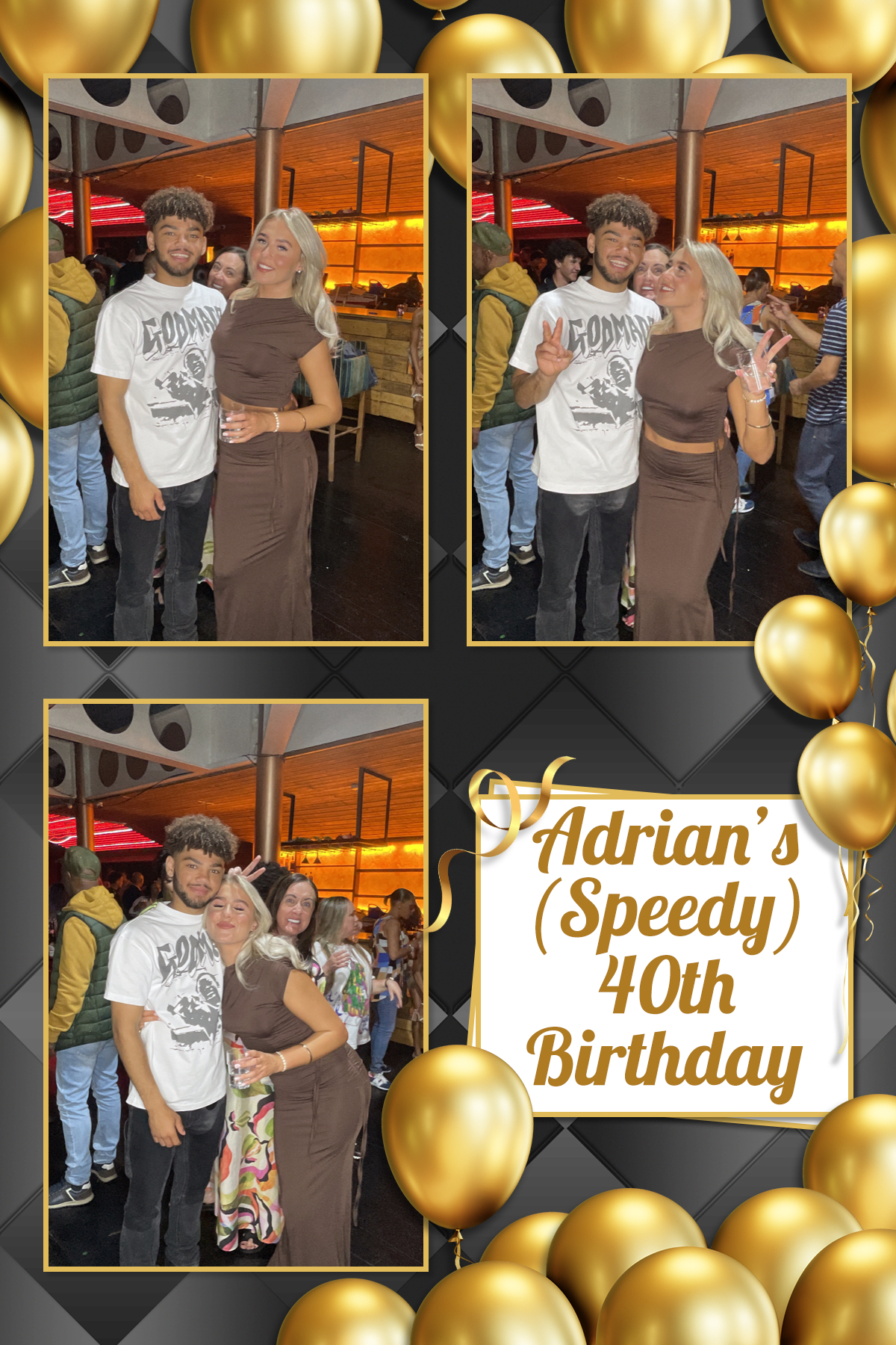 Adrian's 40th Birthday | View more photos from the event at gallery.liverpoolselfiemirror.co.uk/u/LiverpoolSelfieMirror/Adrians-40th-Birthday