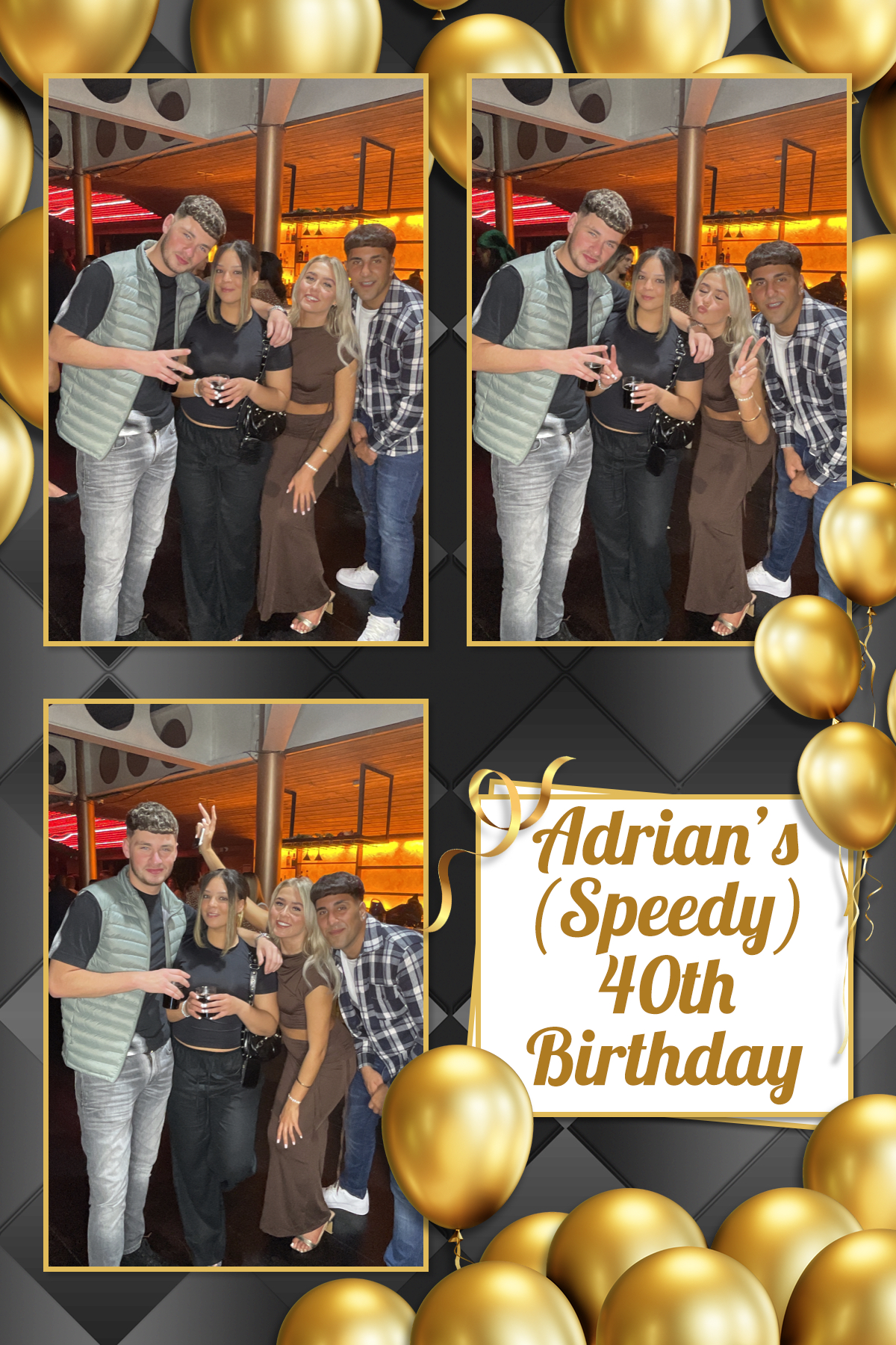 Adrian's 40th Birthday | View more photos from the event at gallery.liverpoolselfiemirror.co.uk/u/LiverpoolSelfieMirror/Adrians-40th-Birthday