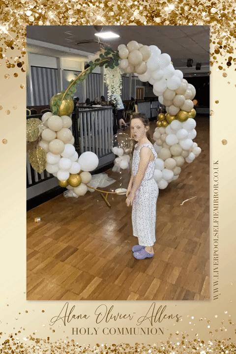 Alana's Holy Communion | View more photos from the event at gallery.liverpoolselfiemirror.co.uk/u/LiverpoolSelfieMirror/Alanas-Holy-Communion