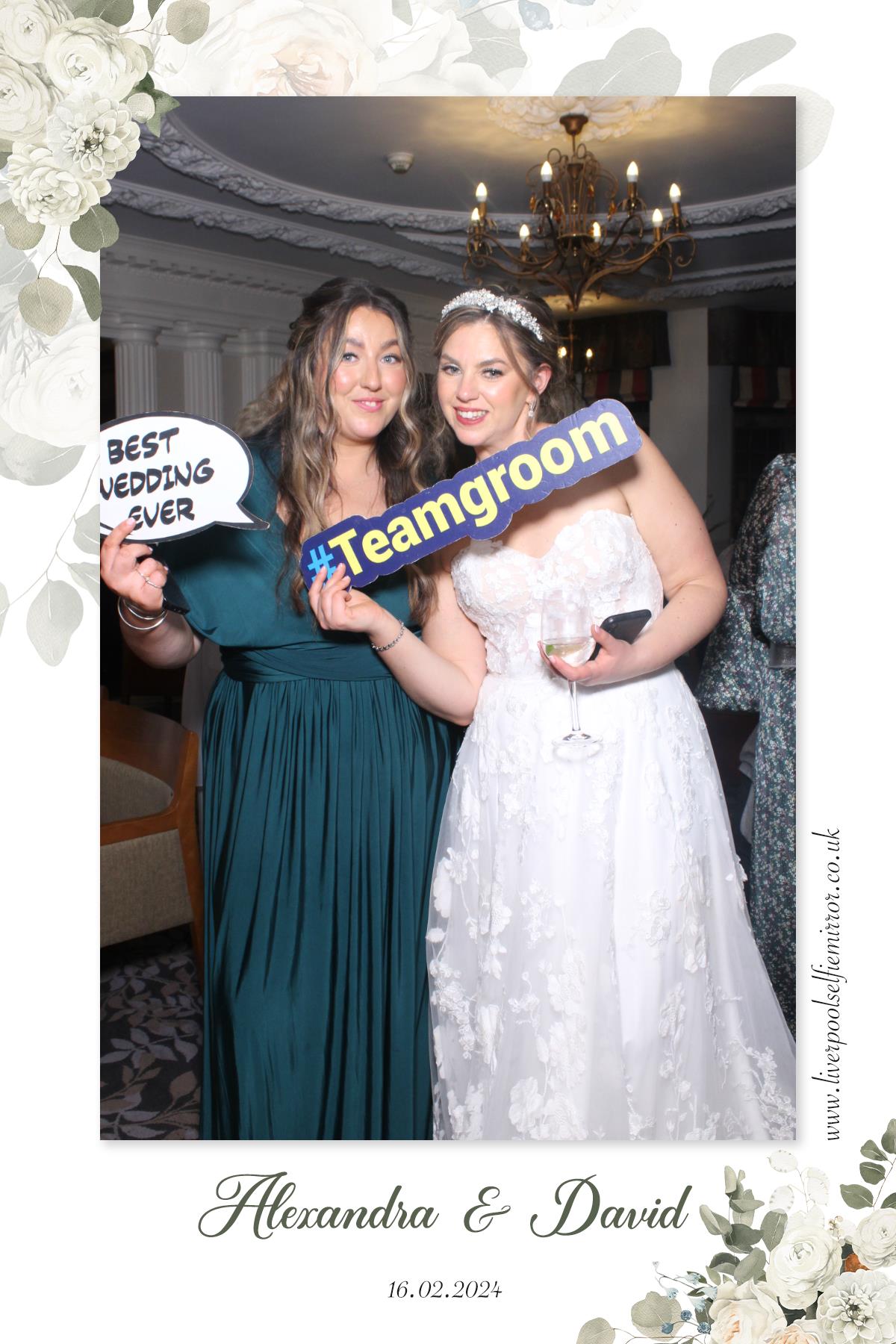 Alexandra & David's Wedding | View more photos from the event at gallery.liverpoolselfiemirror.co.uk/u/LiverpoolSelfieMirror/Alexandra-Davids-Wedding