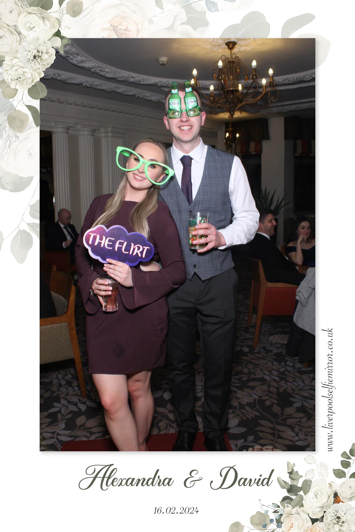 Alexandra & David's Wedding | View more photos from the event at gallery.liverpoolselfiemirror.co.uk/u/LiverpoolSelfieMirror/Alexandra-Davids-Wedding