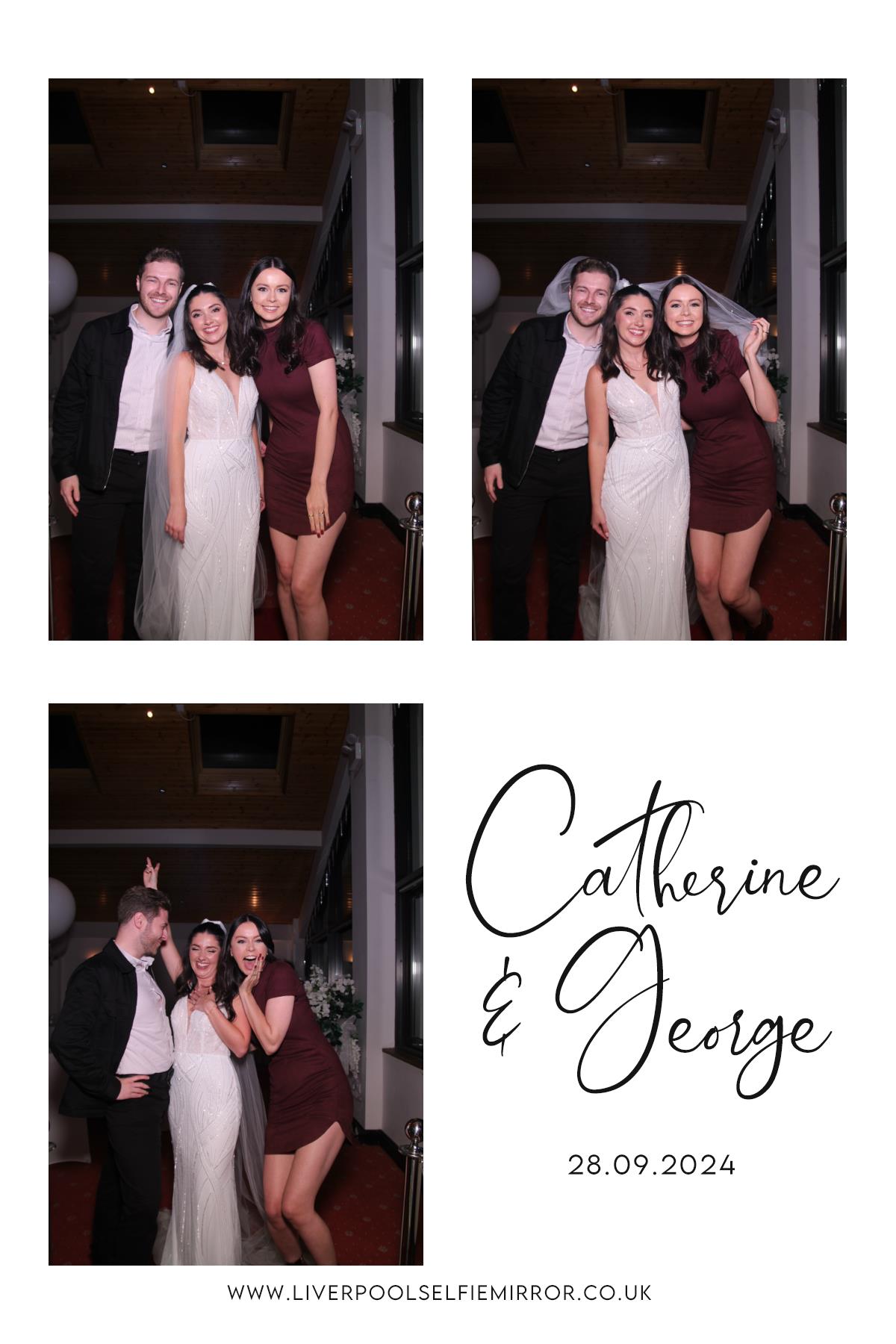 Catherine & George's Wedding | View more photos from the event at gallery.liverpoolselfiemirror.co.uk/u/LiverpoolSelfieMirror/Catherine-Georges-Wedding