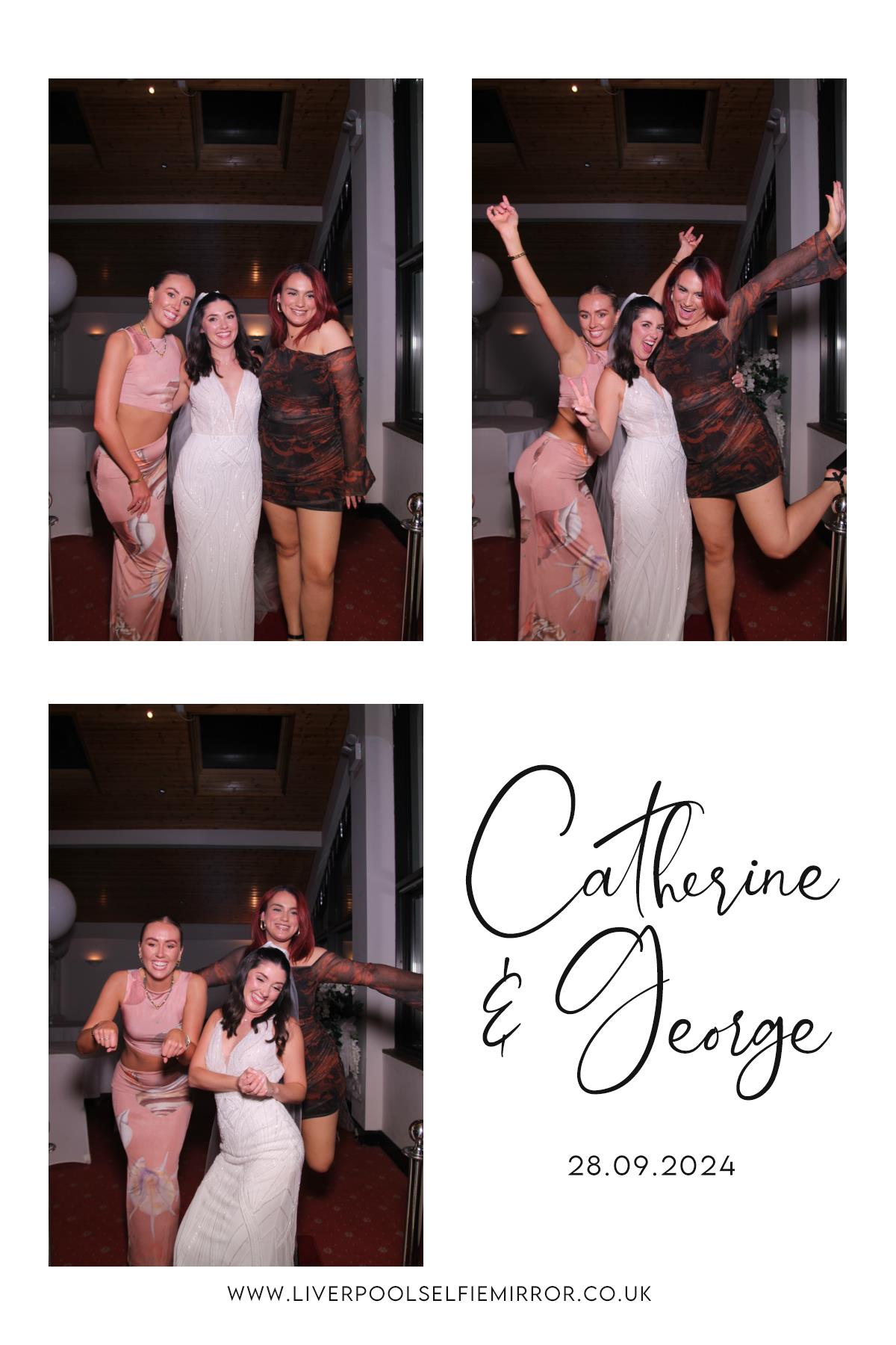 Catherine & George's Wedding | View more photos from the event at gallery.liverpoolselfiemirror.co.uk/u/LiverpoolSelfieMirror/Catherine-Georges-Wedding