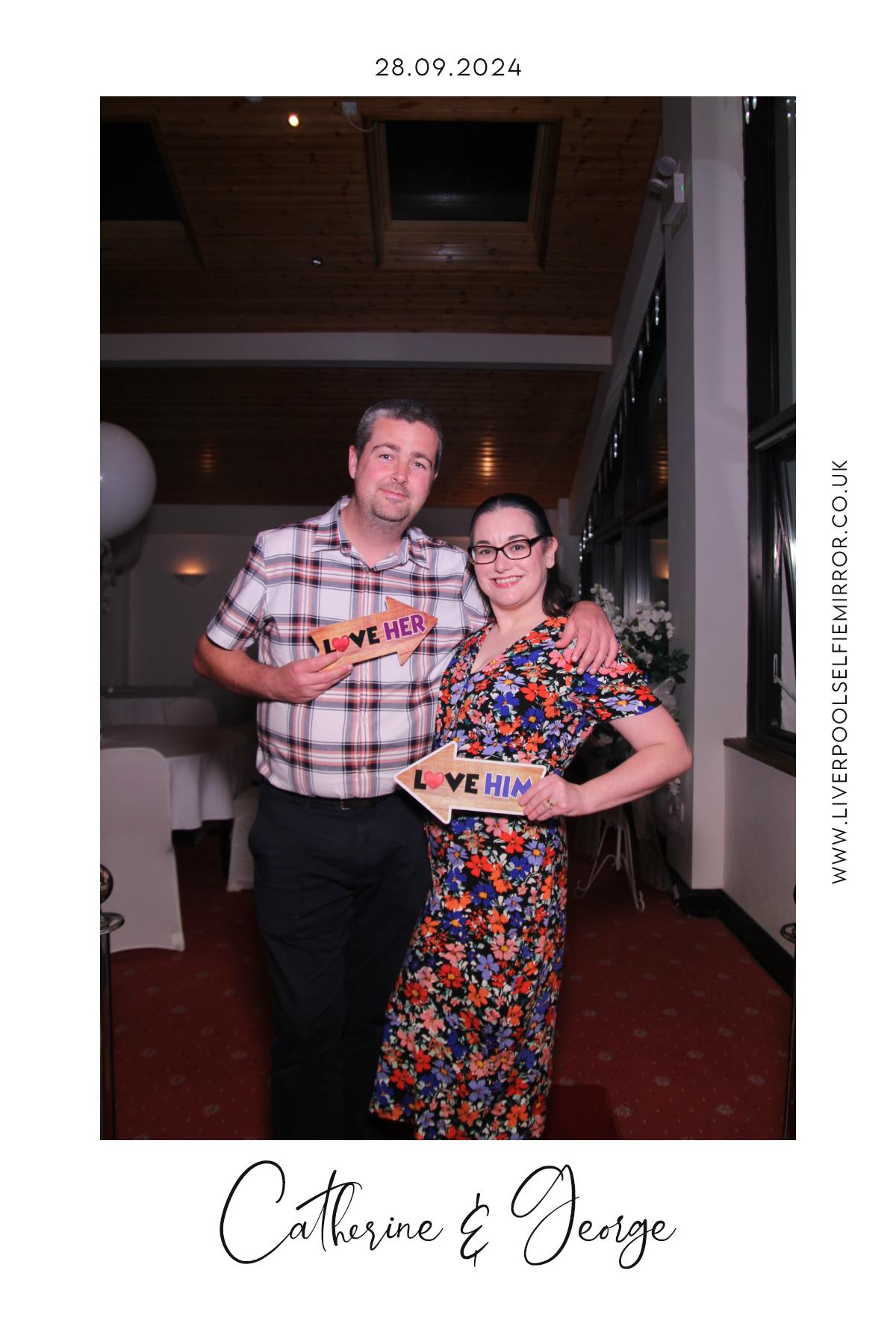 Catherine & George's Wedding | View more photos from the event at gallery.liverpoolselfiemirror.co.uk/u/LiverpoolSelfieMirror/Catherine-Georges-Wedding