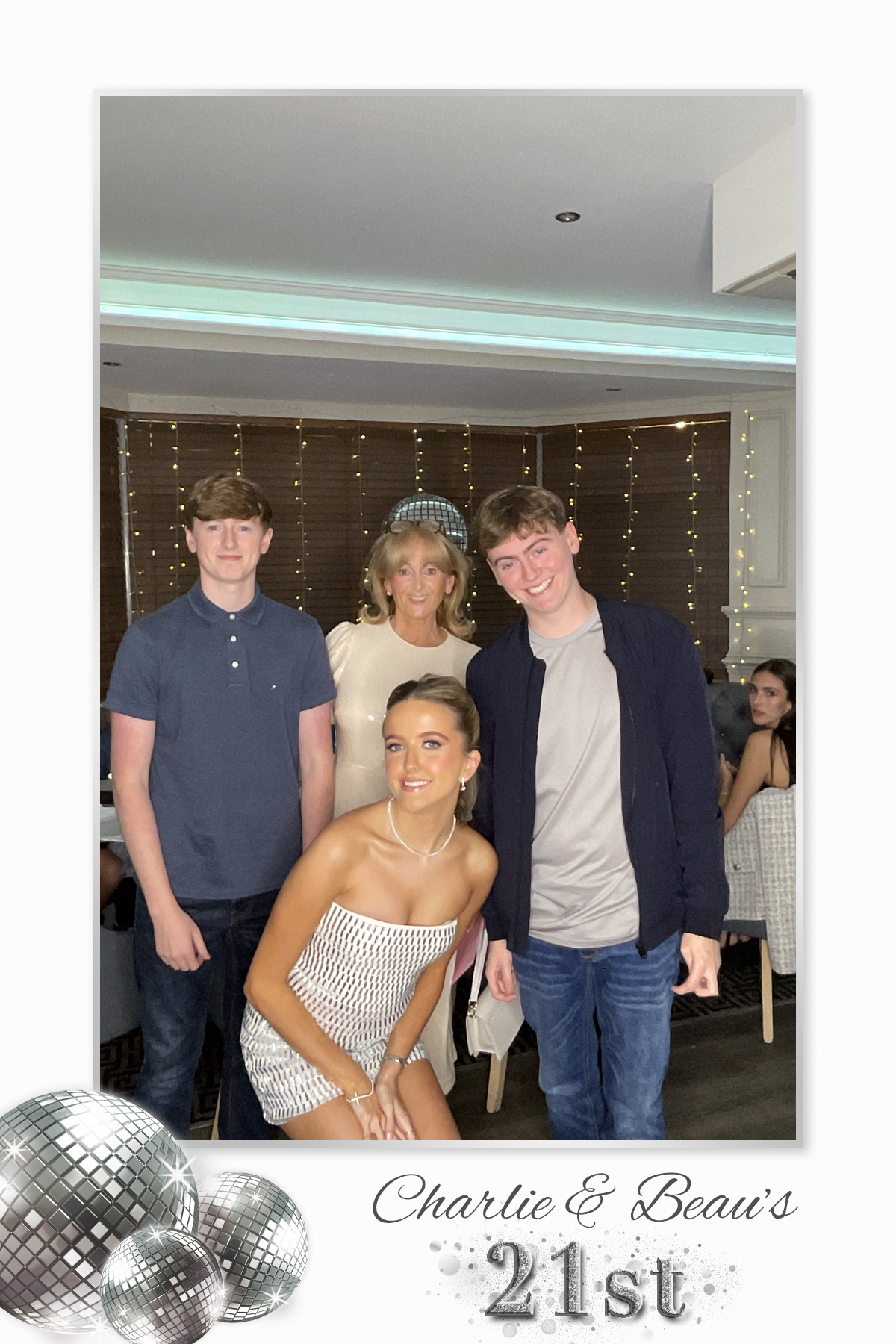 Charlie & Beau's 21st Birthday | View more photos from the event at gallery.liverpoolselfiemirror.co.uk/u/LiverpoolSelfieMirror/Charlie-Beaus-21st-Birthday