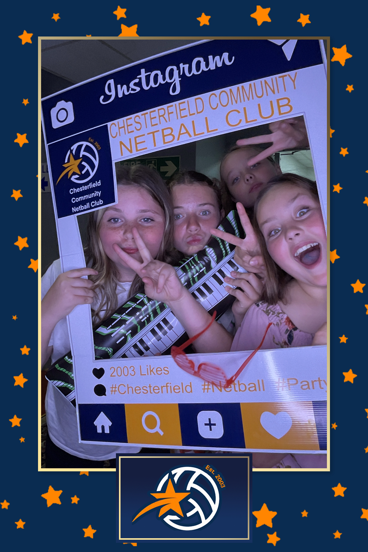 Chesterfield Netball Presentation 2024 | View more photos from the event at gallery.liverpoolselfiemirror.co.uk/u/LiverpoolSelfieMirror/Chesterfield-Netball-Presentation-2024