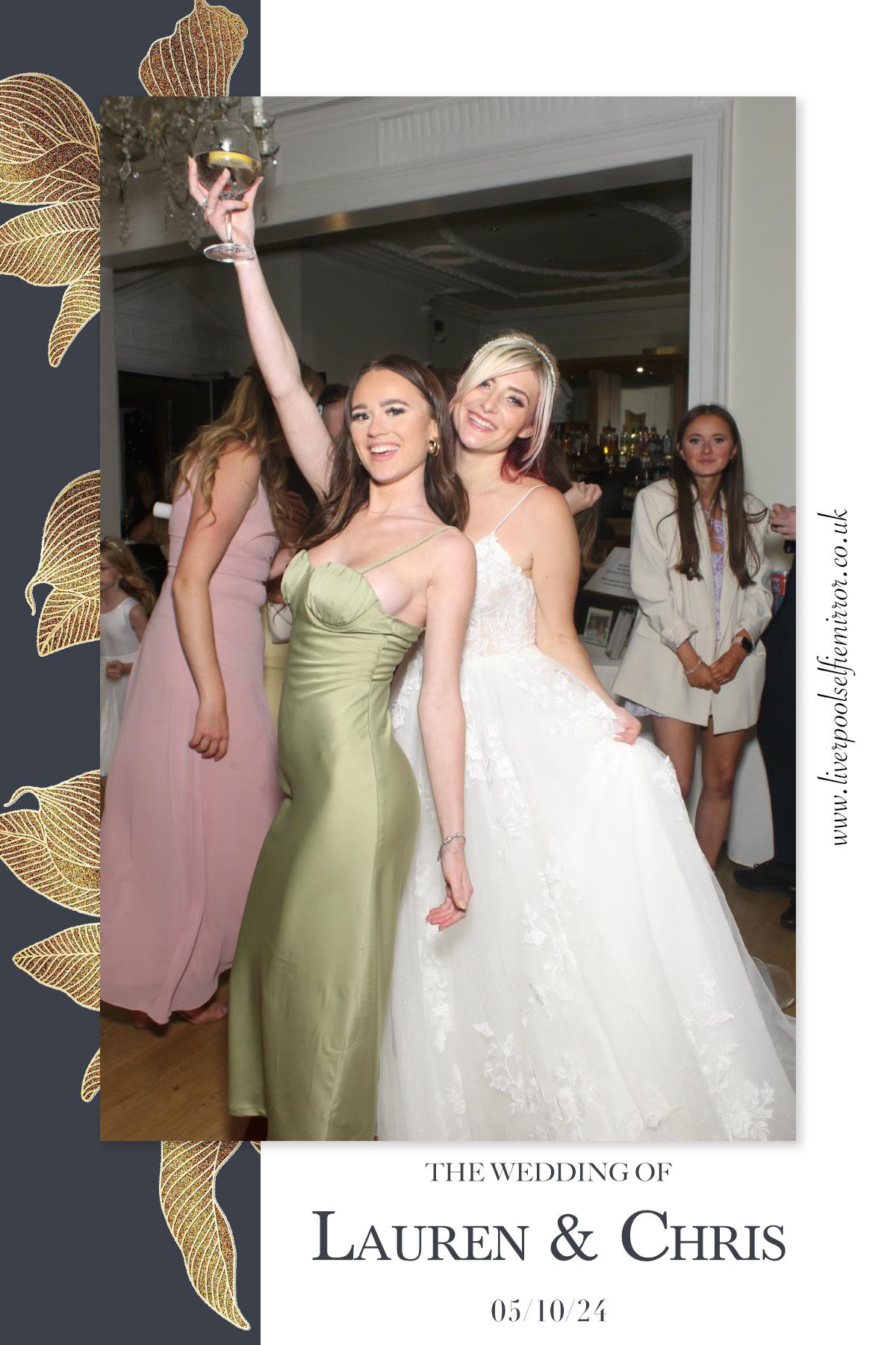 Chris & Lauren's Wedding | View more photos from the event at gallery.liverpoolselfiemirror.co.uk/u/LiverpoolSelfieMirror/Chris-Laurens-Wedding