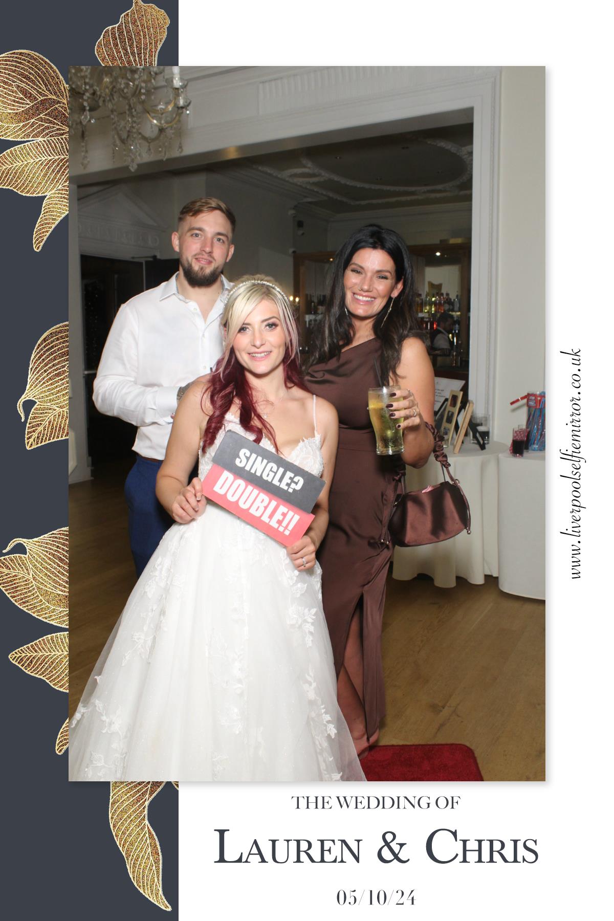 Chris & Lauren's Wedding | View more photos from the event at gallery.liverpoolselfiemirror.co.uk/u/LiverpoolSelfieMirror/Chris-Laurens-Wedding