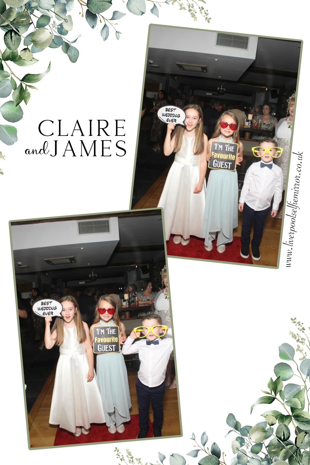 Claire & James' Wedding | View more photos from the event at gallery.liverpoolselfiemirror.co.uk/u/LiverpoolSelfieMirror/Claire-James-Wedding