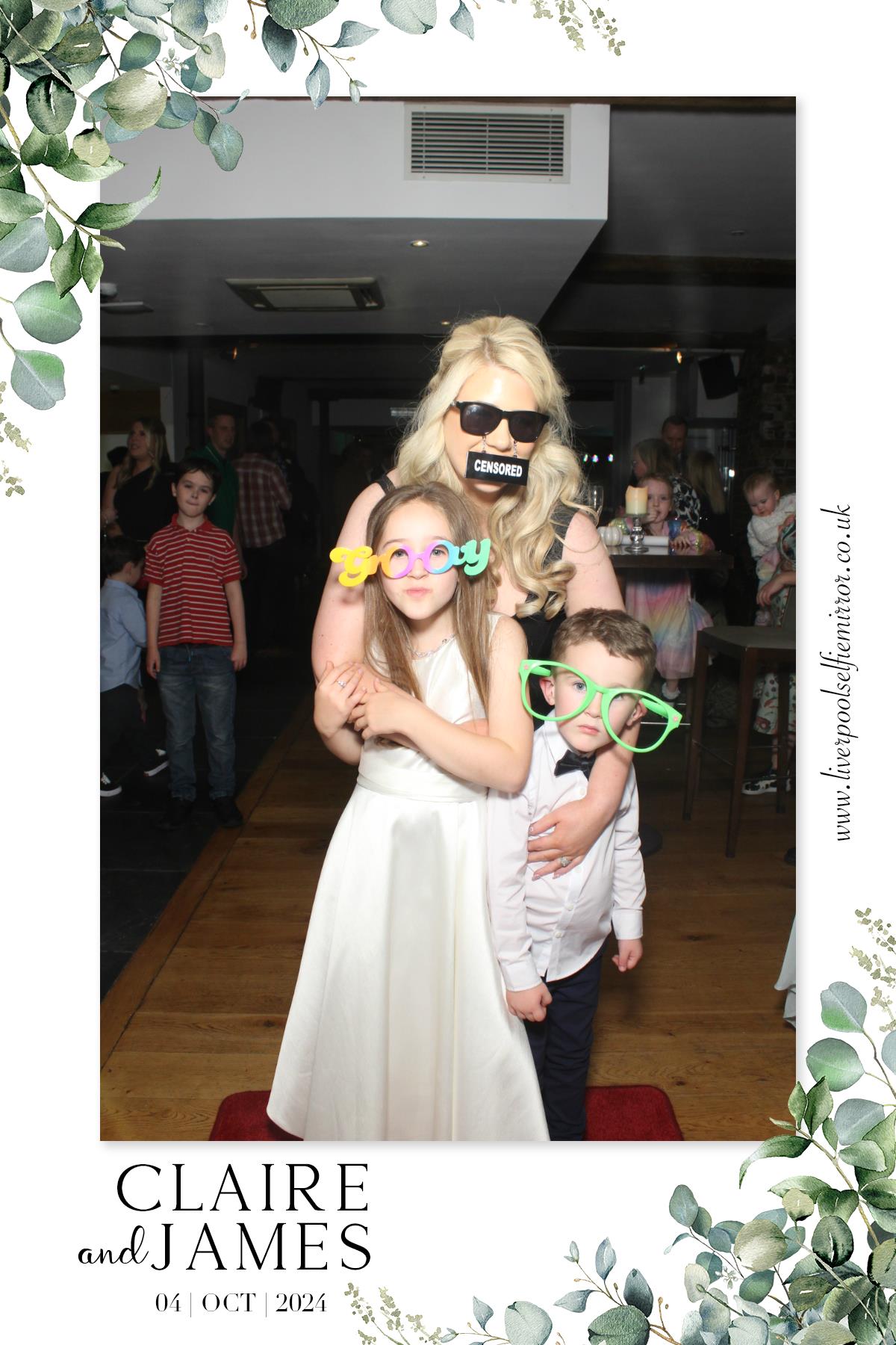 Claire & James' Wedding | View more photos from the event at gallery.liverpoolselfiemirror.co.uk/u/LiverpoolSelfieMirror/Claire-James-Wedding