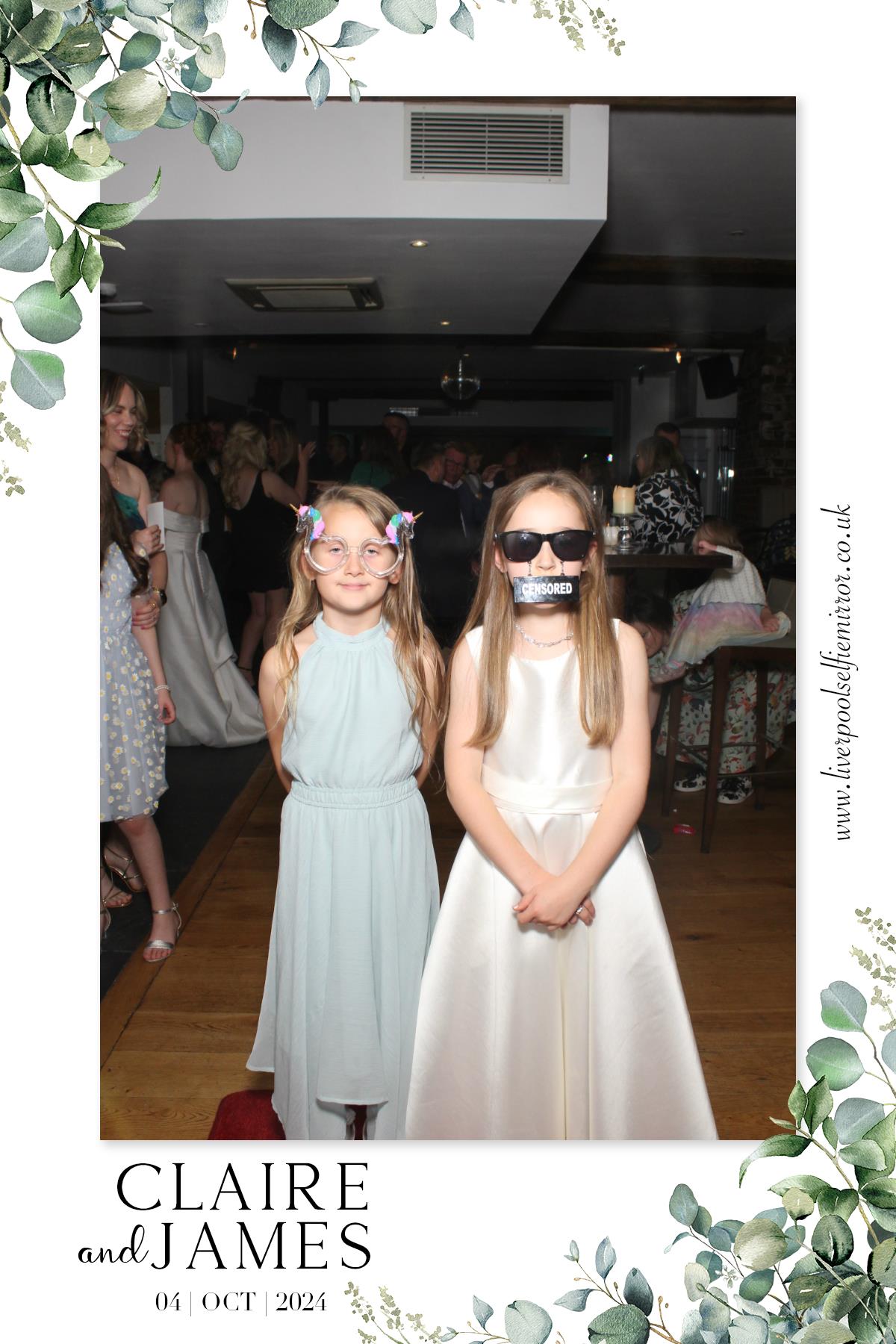 Claire & James' Wedding | View more photos from the event at gallery.liverpoolselfiemirror.co.uk/u/LiverpoolSelfieMirror/Claire-James-Wedding
