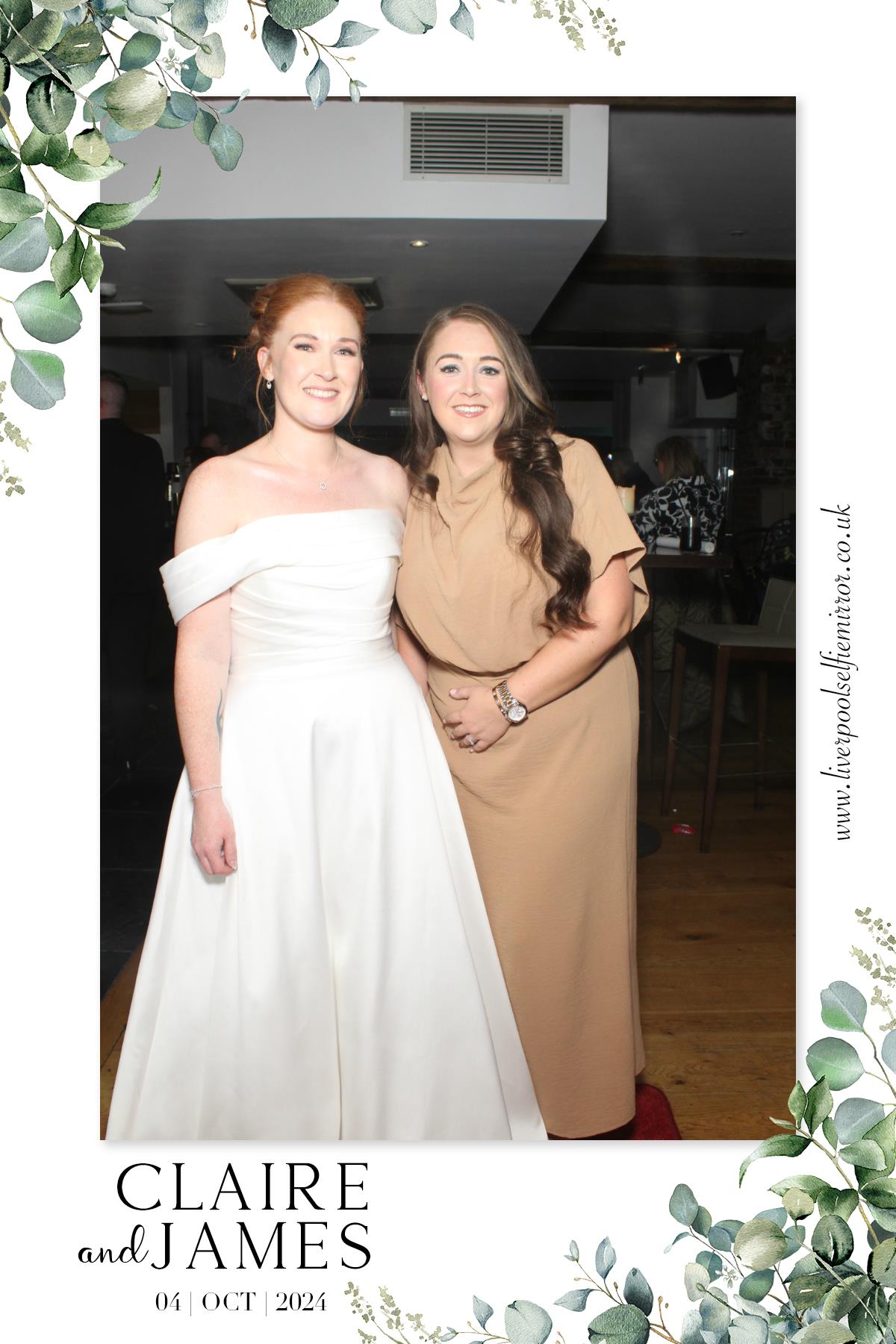 Claire & James' Wedding | View more photos from the event at gallery.liverpoolselfiemirror.co.uk/u/LiverpoolSelfieMirror/Claire-James-Wedding