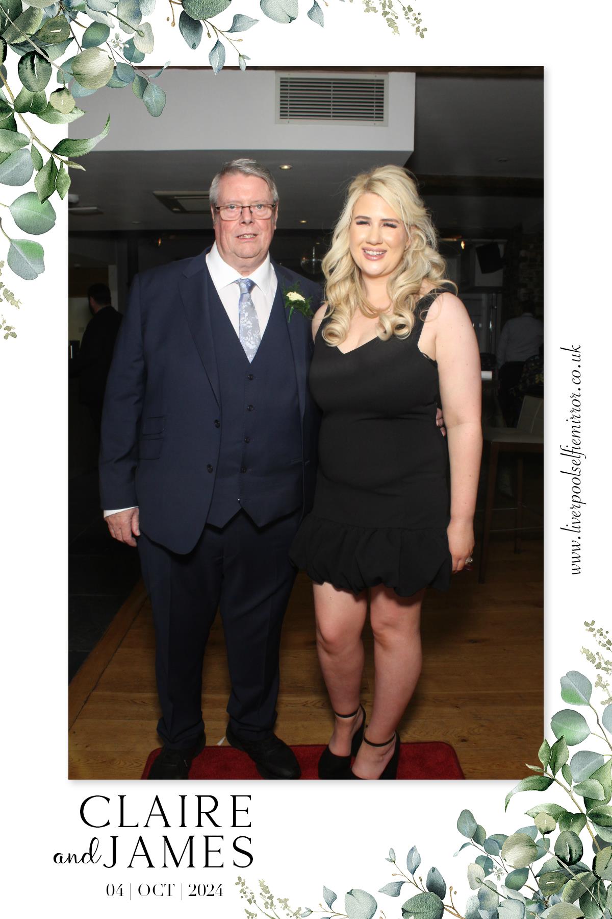 Claire & James' Wedding | View more photos from the event at gallery.liverpoolselfiemirror.co.uk/u/LiverpoolSelfieMirror/Claire-James-Wedding