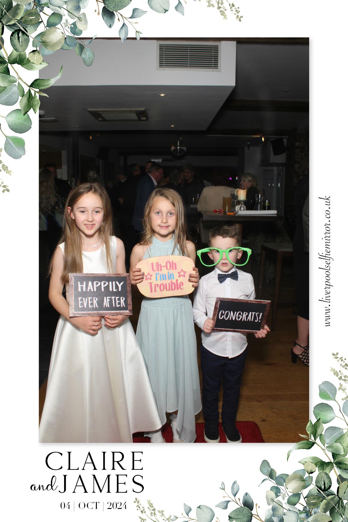 Claire & James' Wedding | View more photos from the event at gallery.liverpoolselfiemirror.co.uk/u/LiverpoolSelfieMirror/Claire-James-Wedding