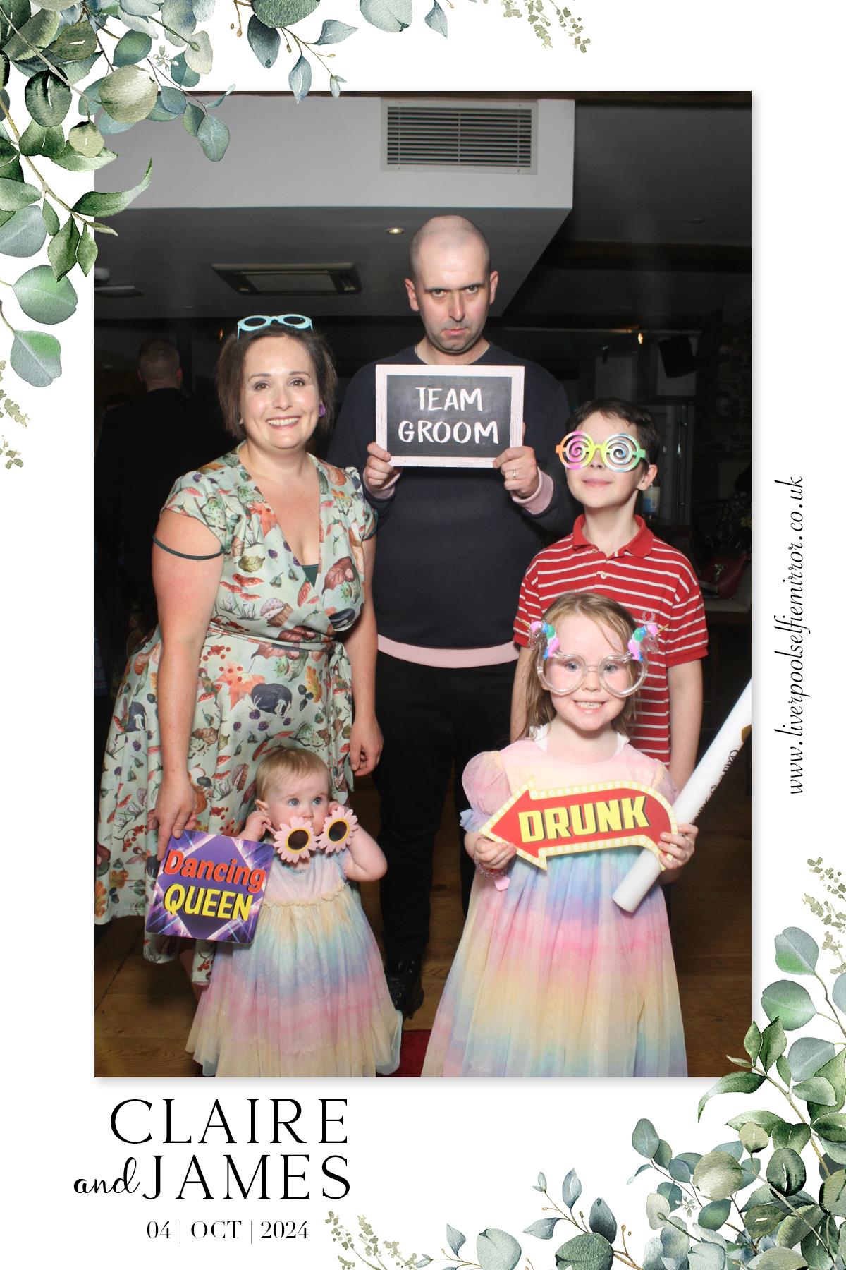 Claire & James' Wedding | View more photos from the event at gallery.liverpoolselfiemirror.co.uk/u/LiverpoolSelfieMirror/Claire-James-Wedding