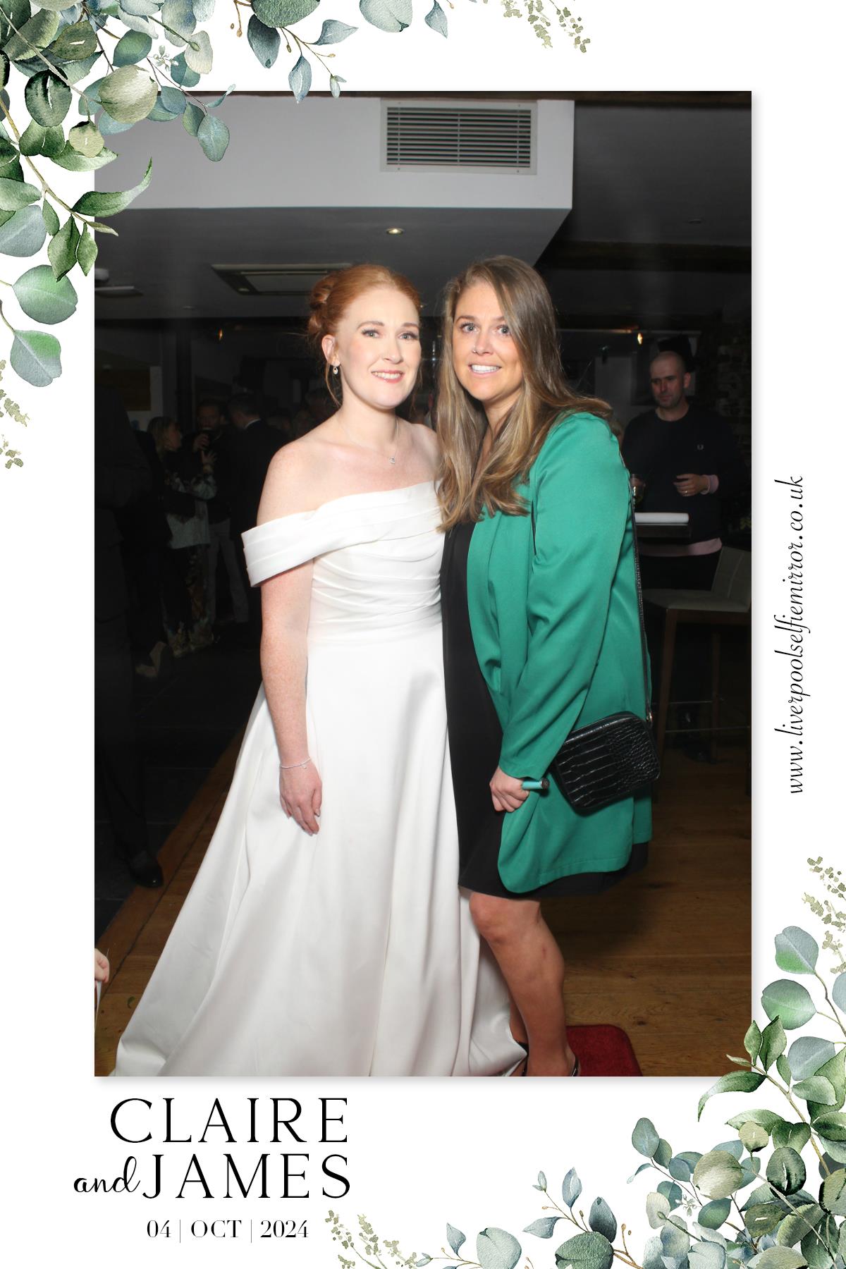 Claire & James' Wedding | View more photos from the event at gallery.liverpoolselfiemirror.co.uk/u/LiverpoolSelfieMirror/Claire-James-Wedding