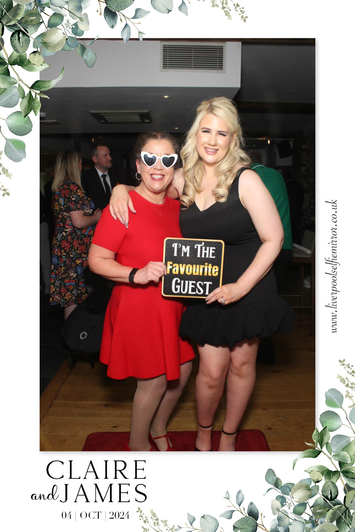 Claire & James' Wedding | View more photos from the event at gallery.liverpoolselfiemirror.co.uk/u/LiverpoolSelfieMirror/Claire-James-Wedding