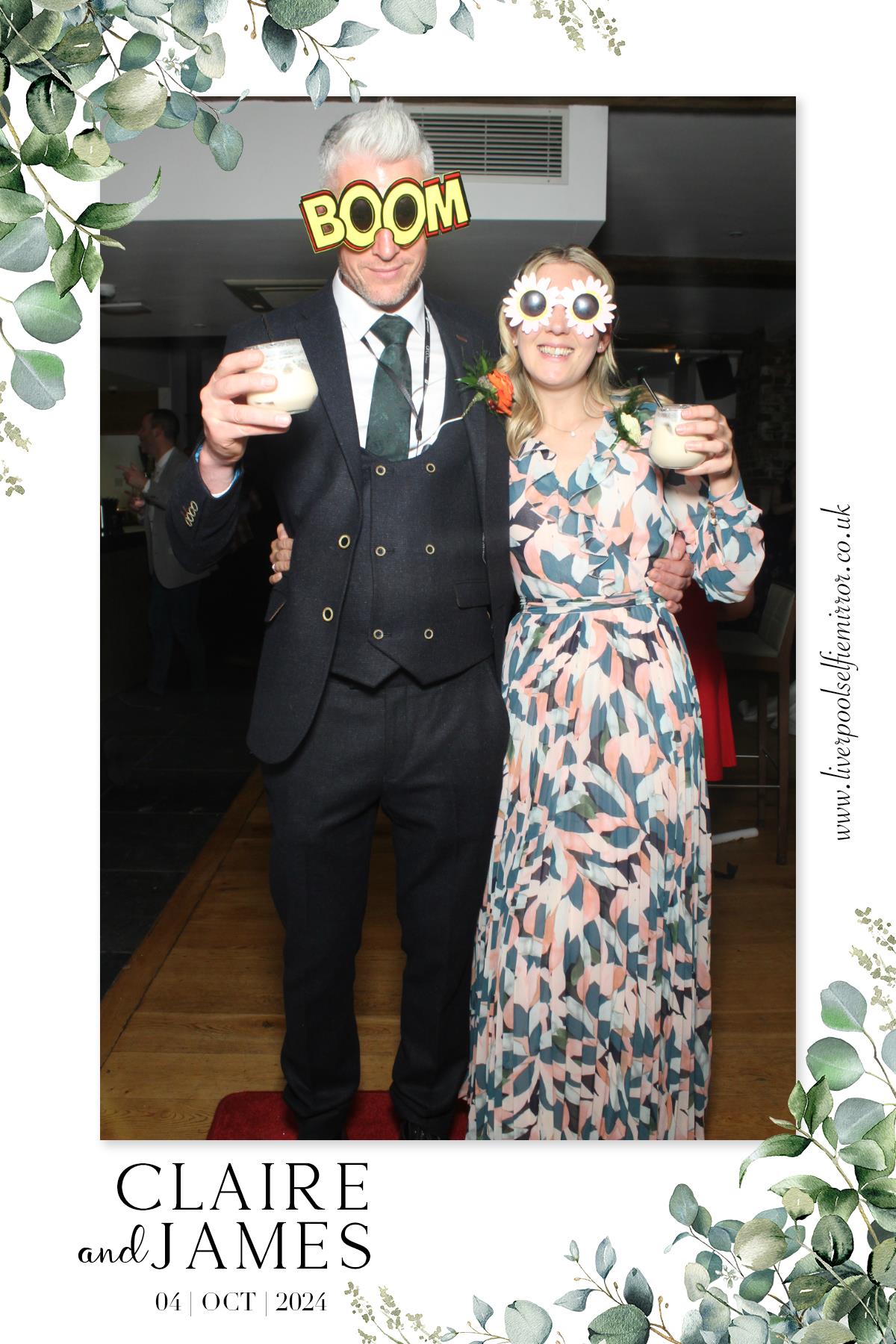 Claire & James' Wedding | View more photos from the event at gallery.liverpoolselfiemirror.co.uk/u/LiverpoolSelfieMirror/Claire-James-Wedding