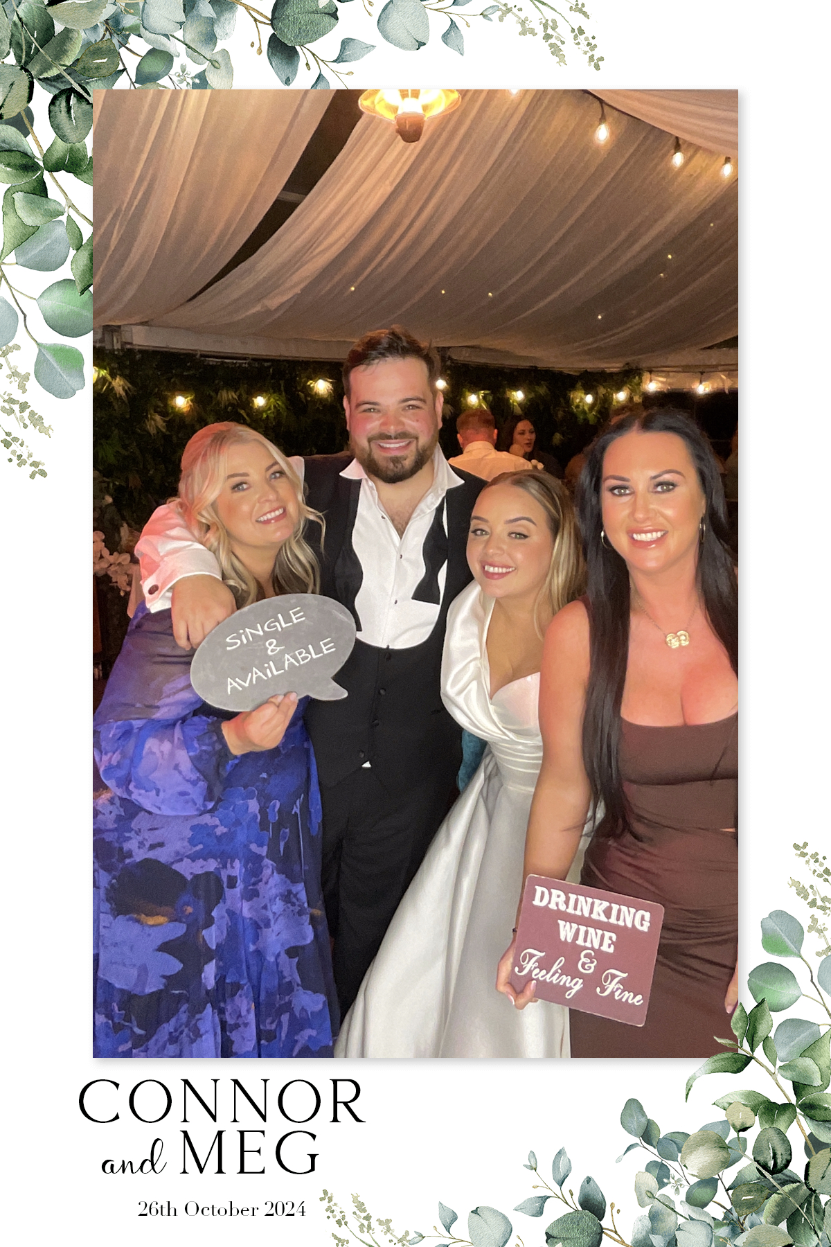 Connor & Meg's Wedding | View more photos from the event at gallery.liverpoolselfiemirror.co.uk/u/LiverpoolSelfieMirror/Connor-Megs-Wedding