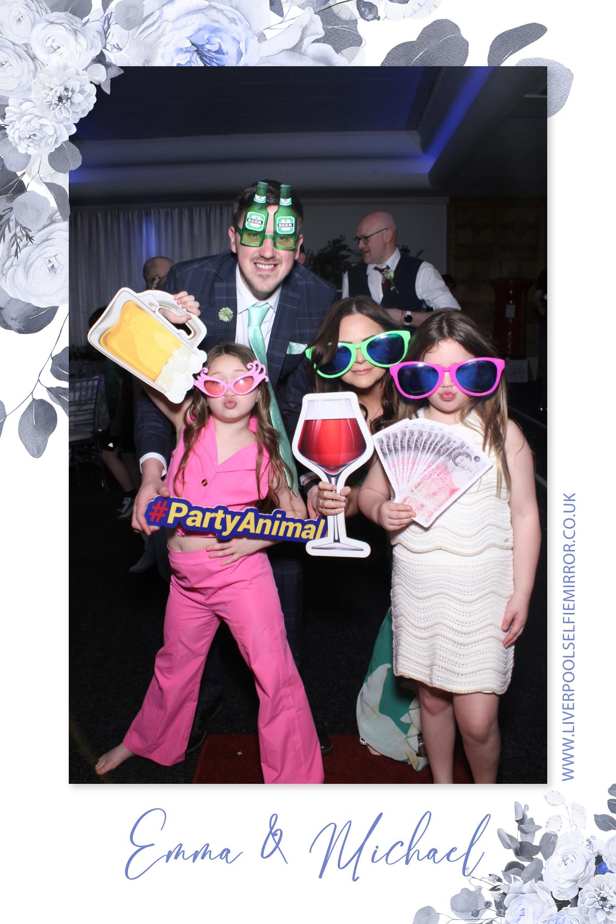Emma & Michael's Wedding | View more photos from the event at gallery.liverpoolselfiemirror.co.uk/u/LiverpoolSelfieMirror/Emma-Michaels-Wedding