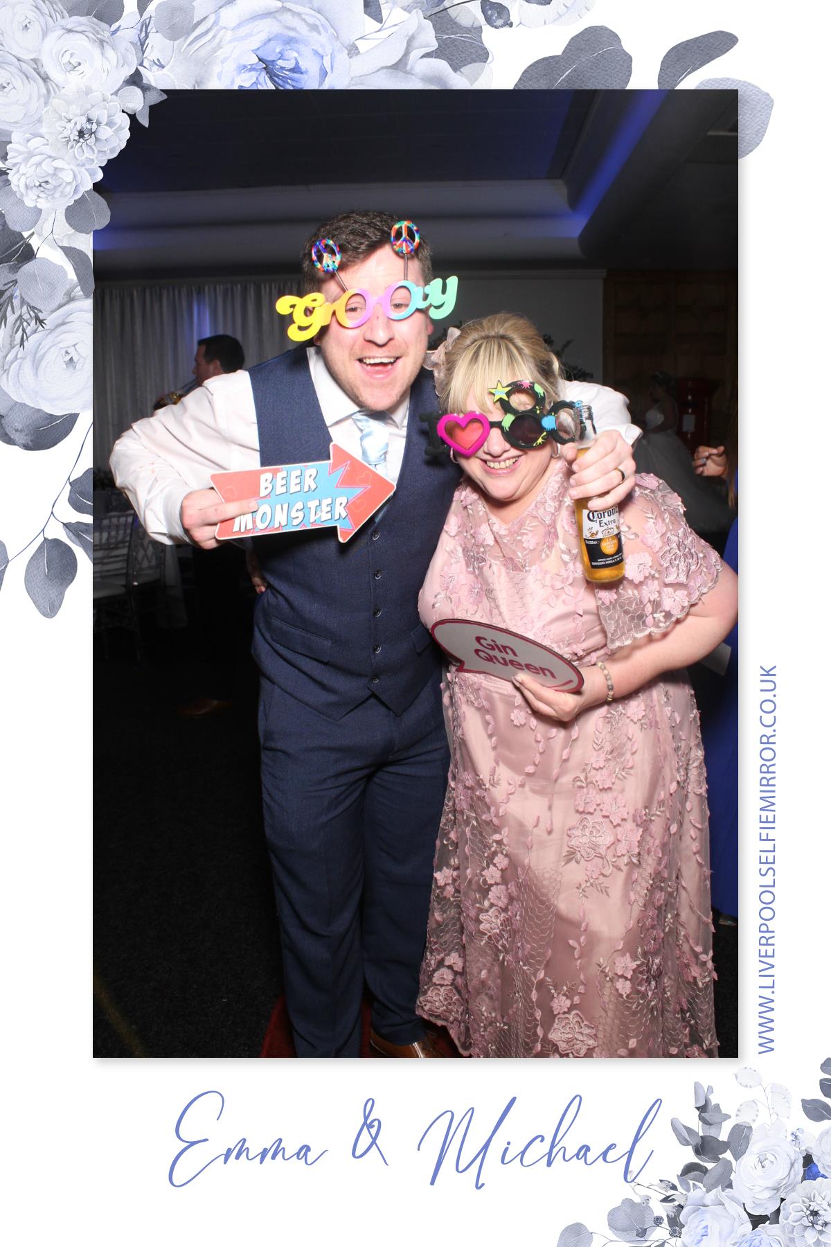 Emma & Michael's Wedding | View more photos from the event at gallery.liverpoolselfiemirror.co.uk/u/LiverpoolSelfieMirror/Emma-Michaels-Wedding