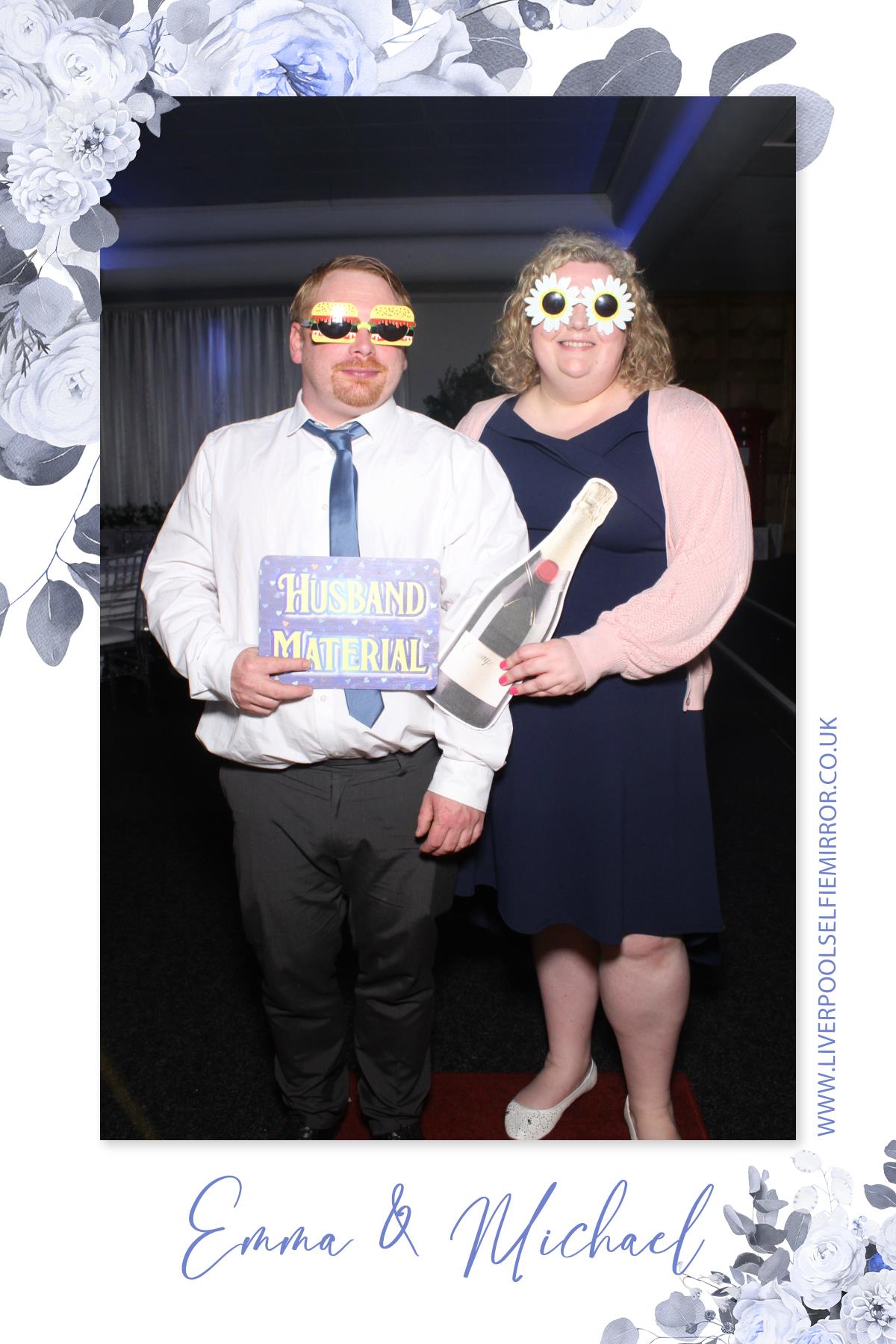 Emma & Michael's Wedding | View more photos from the event at gallery.liverpoolselfiemirror.co.uk/u/LiverpoolSelfieMirror/Emma-Michaels-Wedding