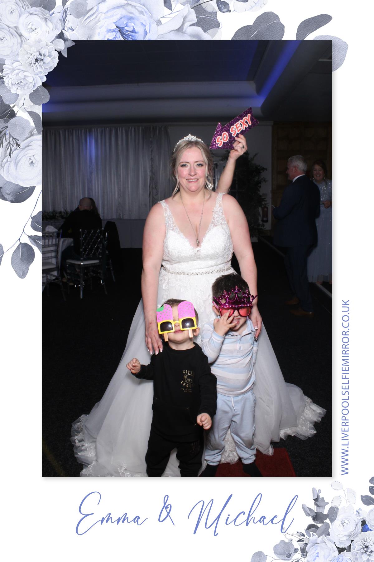 Emma & Michael's Wedding | View more photos from the event at gallery.liverpoolselfiemirror.co.uk/u/LiverpoolSelfieMirror/Emma-Michaels-Wedding