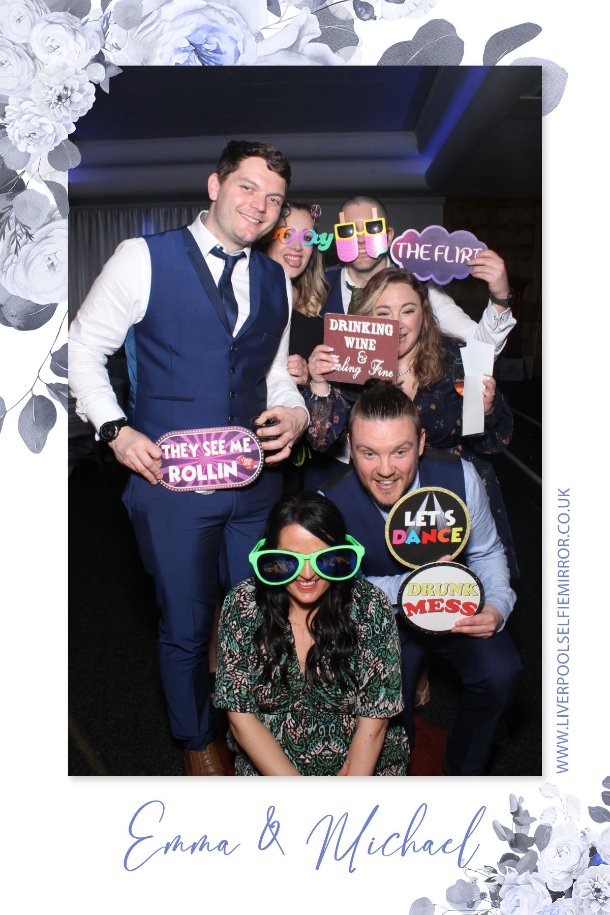 Emma & Michael's Wedding | View more photos from the event at gallery.liverpoolselfiemirror.co.uk/u/LiverpoolSelfieMirror/Emma-Michaels-Wedding
