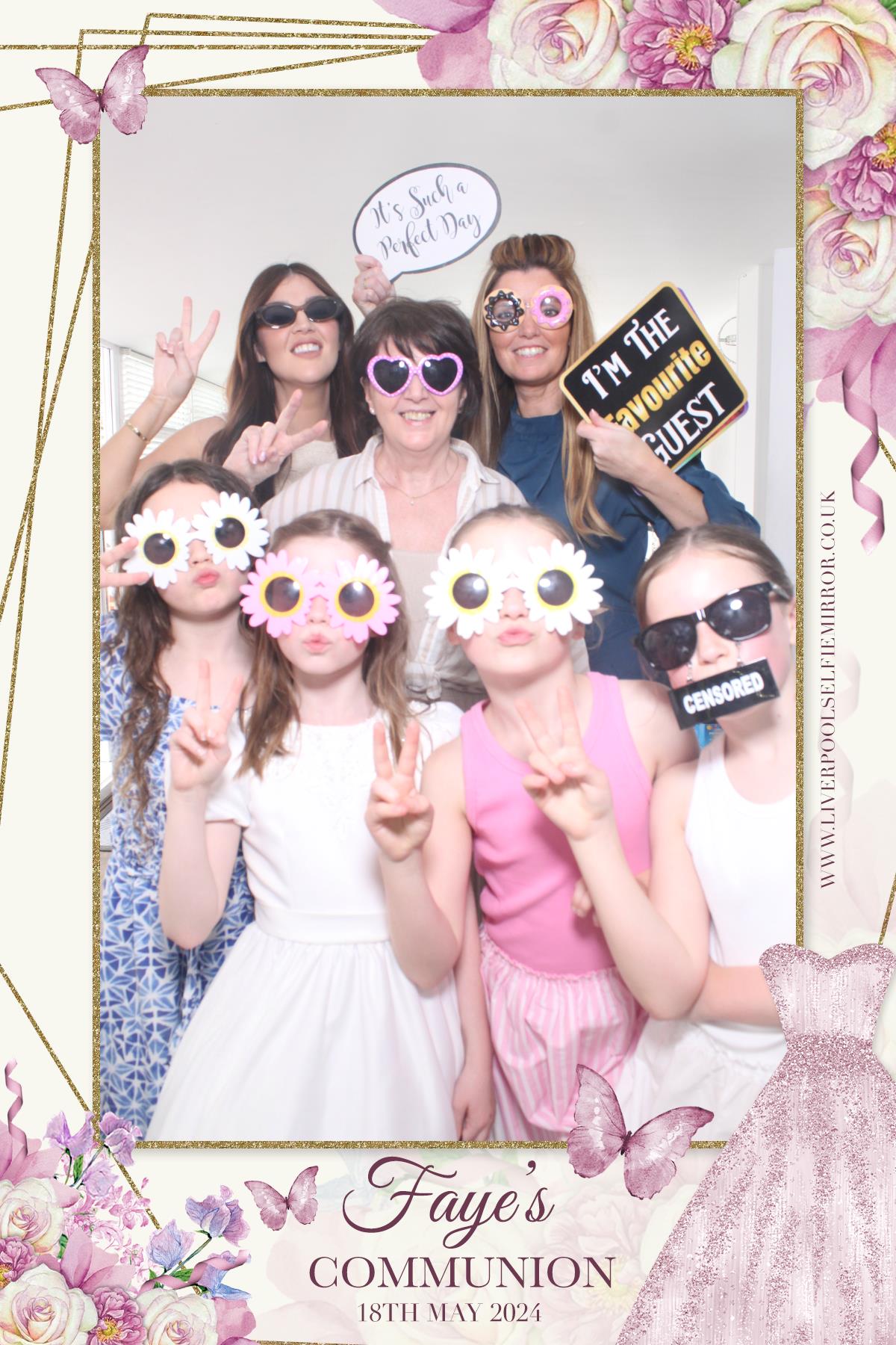 Faye's Communion | View more photos from the event at gallery.liverpoolselfiemirror.co.uk/u/LiverpoolSelfieMirror/Fayes-Communion