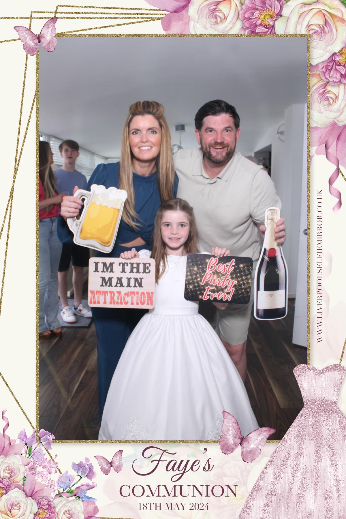 Faye's Communion | View more photos from the event at gallery.liverpoolselfiemirror.co.uk/u/LiverpoolSelfieMirror/Fayes-Communion