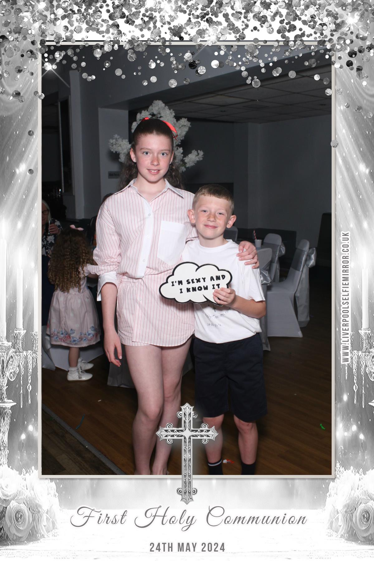 First Holy Communion | View more photos from the event at gallery.liverpoolselfiemirror.co.uk/u/LiverpoolSelfieMirror/First-Holy-Communion