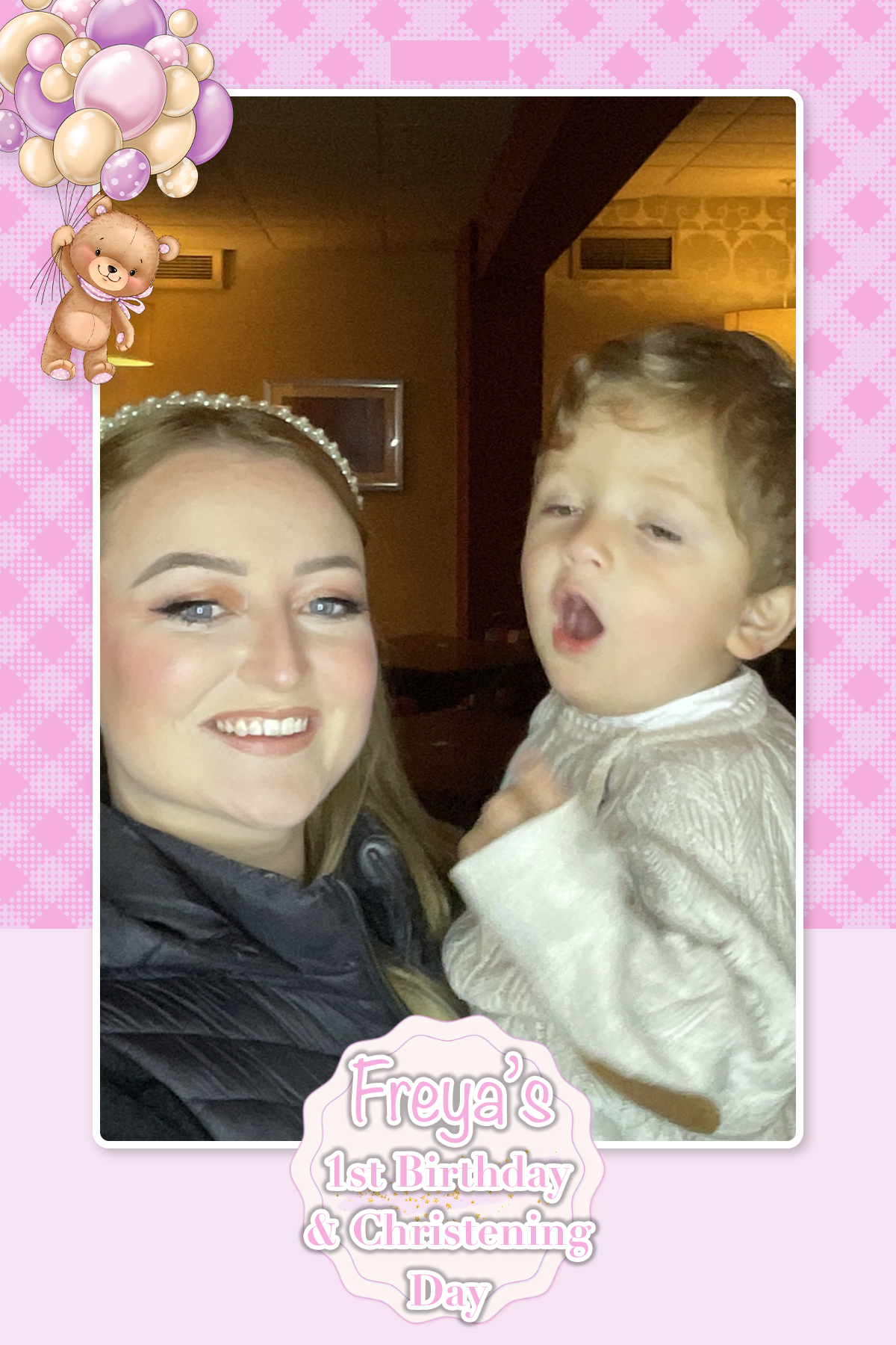 Freya's 1st Birthday & Christening Day | View more photos from the event at gallery.liverpoolselfiemirror.co.uk/u/LiverpoolSelfieMirror/Freyas-1st-Birthday-Christening-Day